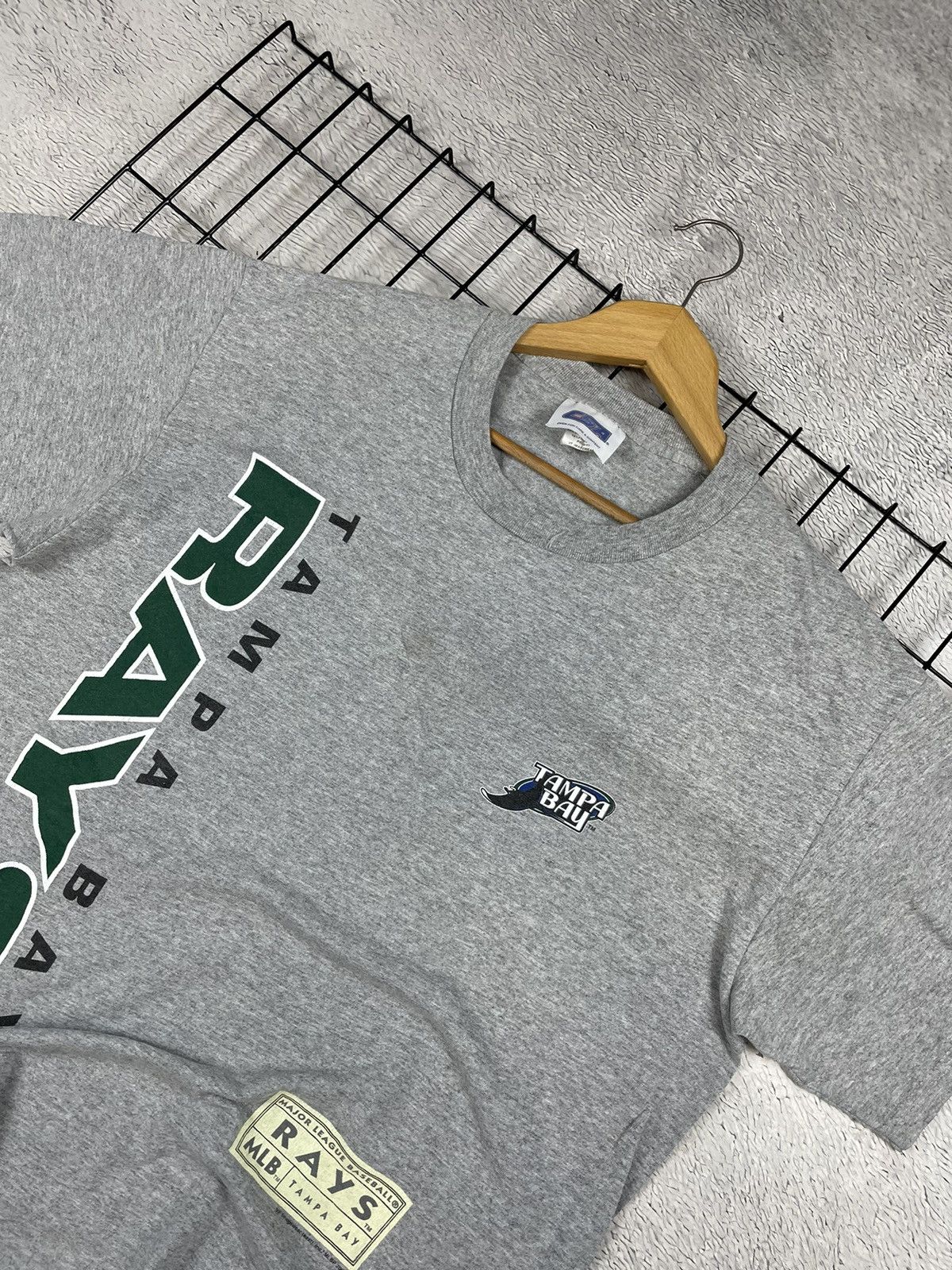 NFL × Vintage Vintage Tampa Bay Devil Rays 2003 Tee XL size Made in USA Size US XL / EU 56 / 4 - 3 Thumbnail