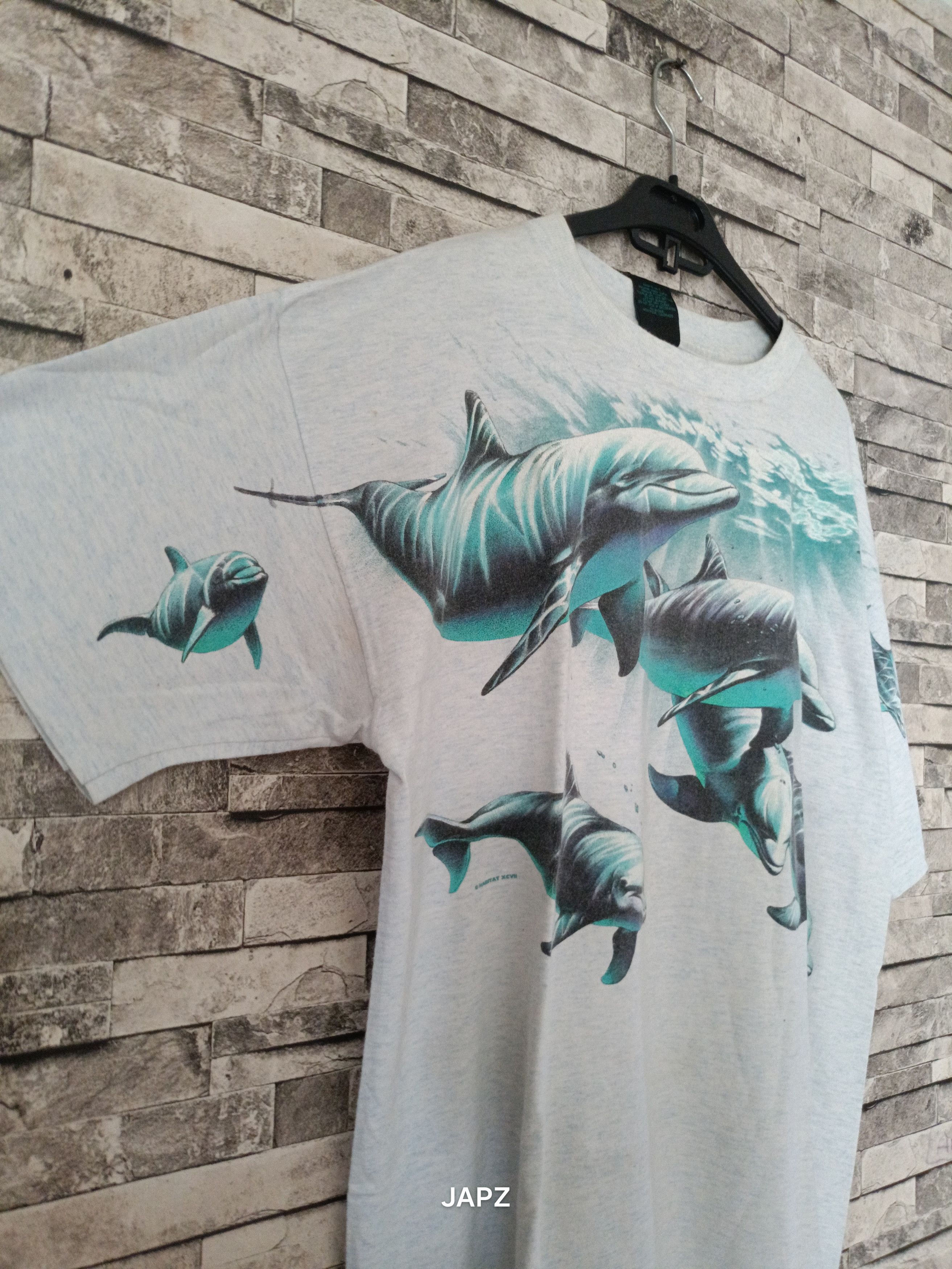 Habitat × Vintage Vintage Set of dolphin sea world shirt and sweater Size US XL / EU 56 / 4 - 2 Thumbnail