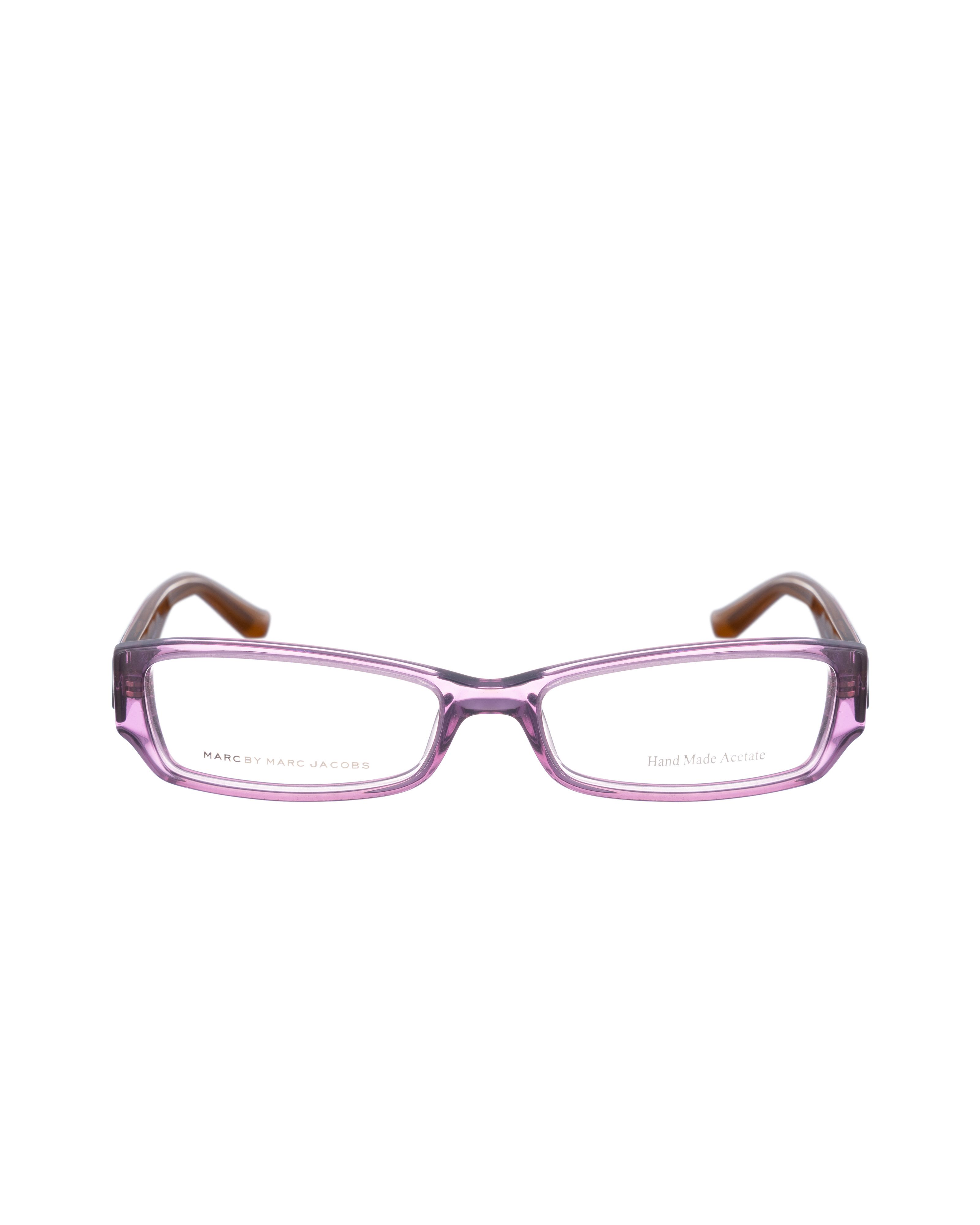 Marc by Marc Jacobs Marc by Marc Jacobs 00s Violet Rectangular Glitter Glasses Size ONE SIZE - 2 Thumbnail