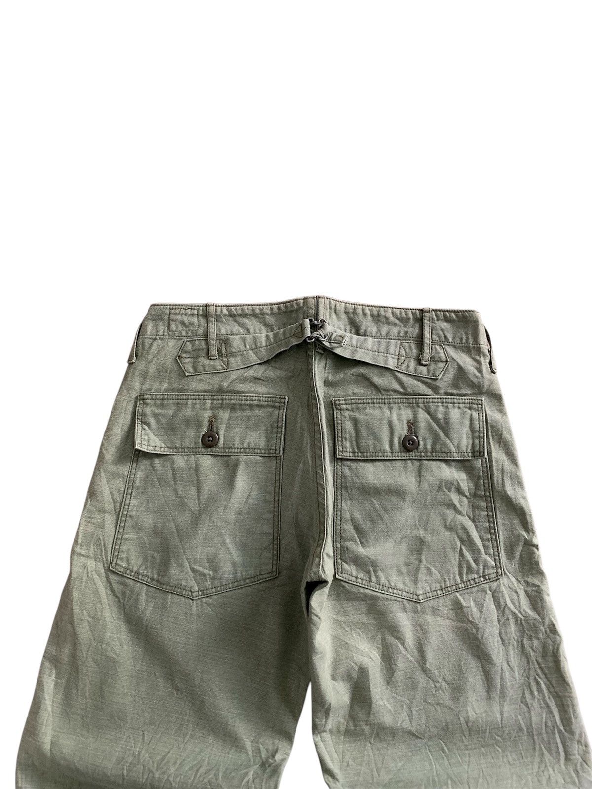 Orslow Offer📦Orslow Military Sateen OG Buckle Back Trousers Size US 30 / EU 46 - 8 Thumbnail