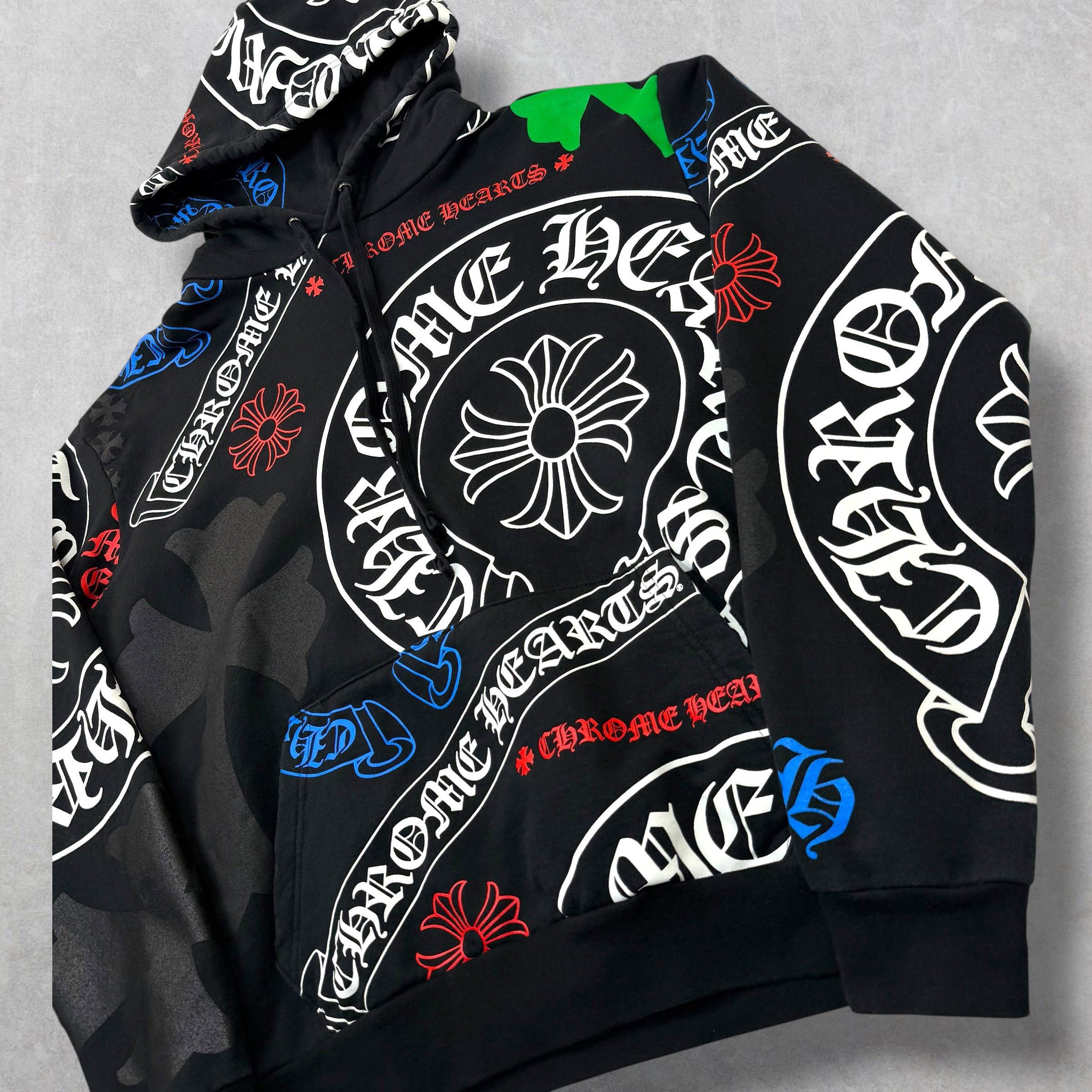 Chrome Hearts Chrome Hearts Stencil Hoodie M Size US M / EU 48-50 / 2 - 3 Thumbnail