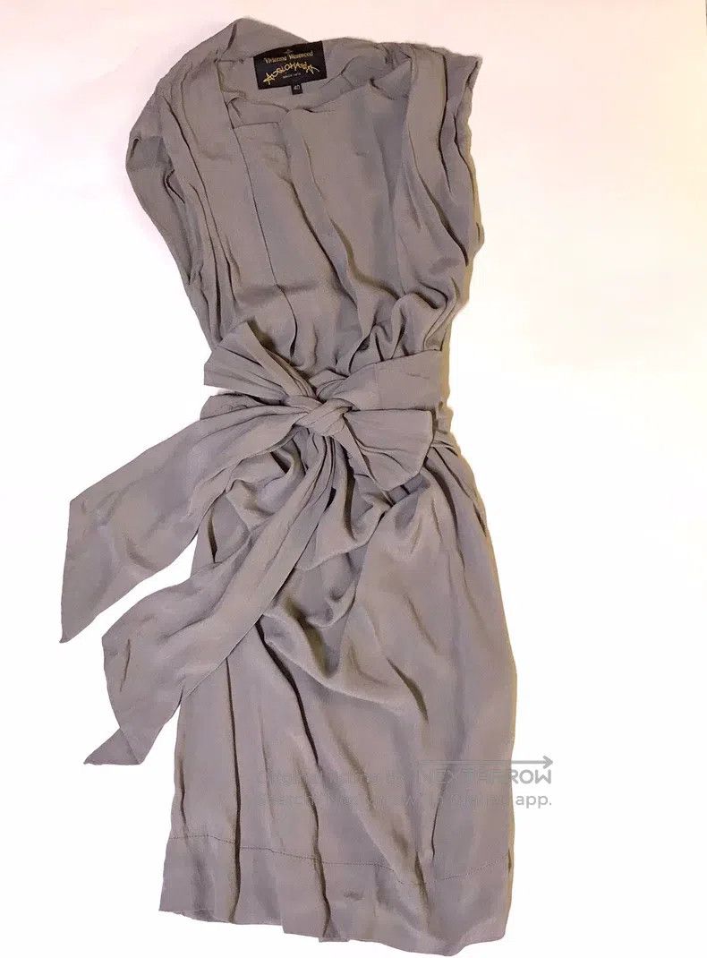 Vivienne Westwood Vivienne Westwood Gray Maxi Dress Size S / US 4 / IT 40 - 1 Thumbnail