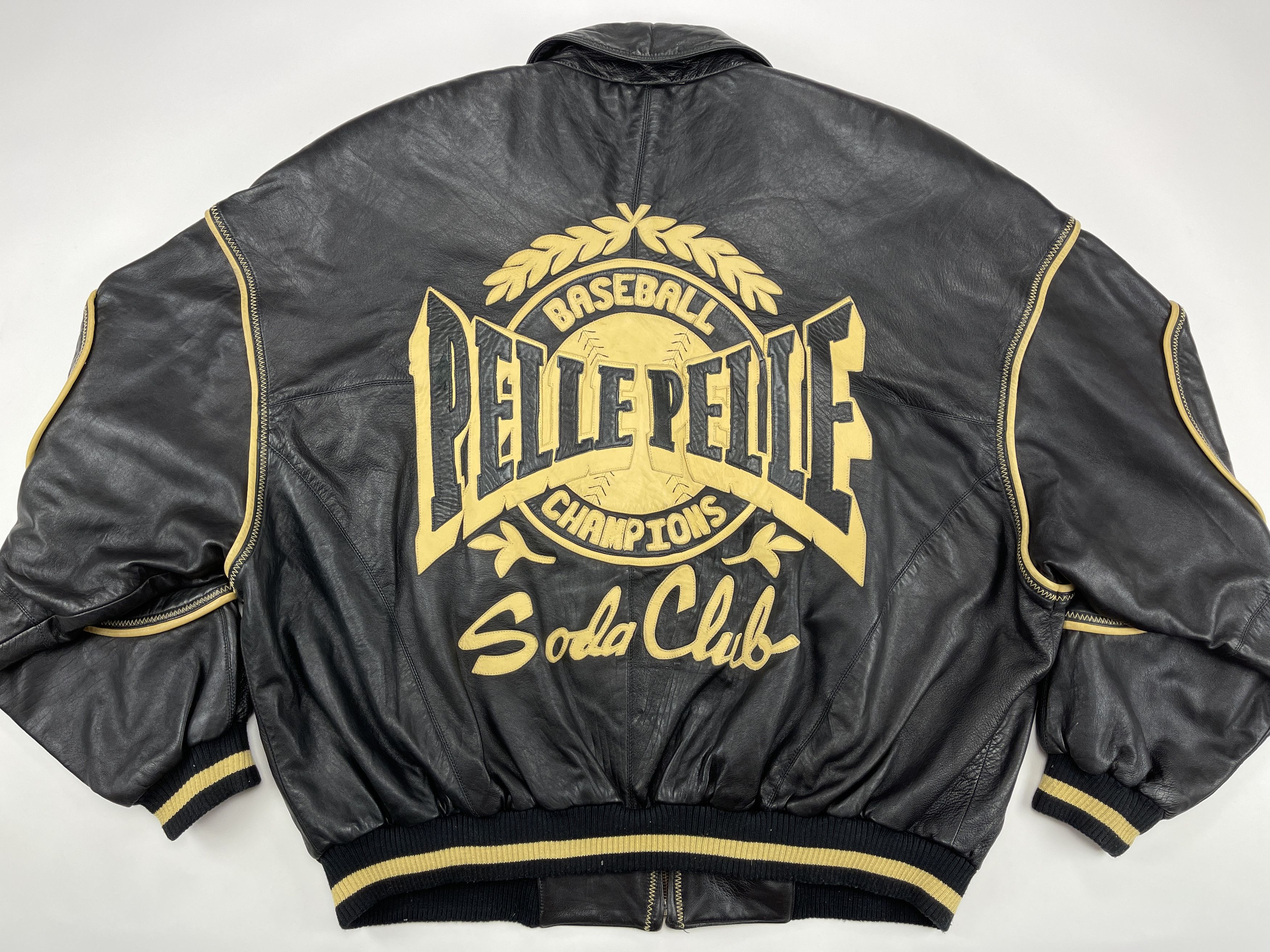 Pelle Pelle Pelle Pelle leather jacket Soda Club vintage Marc Buchanan L Size US L / EU 52-54 / 3 - 2 Thumbnail