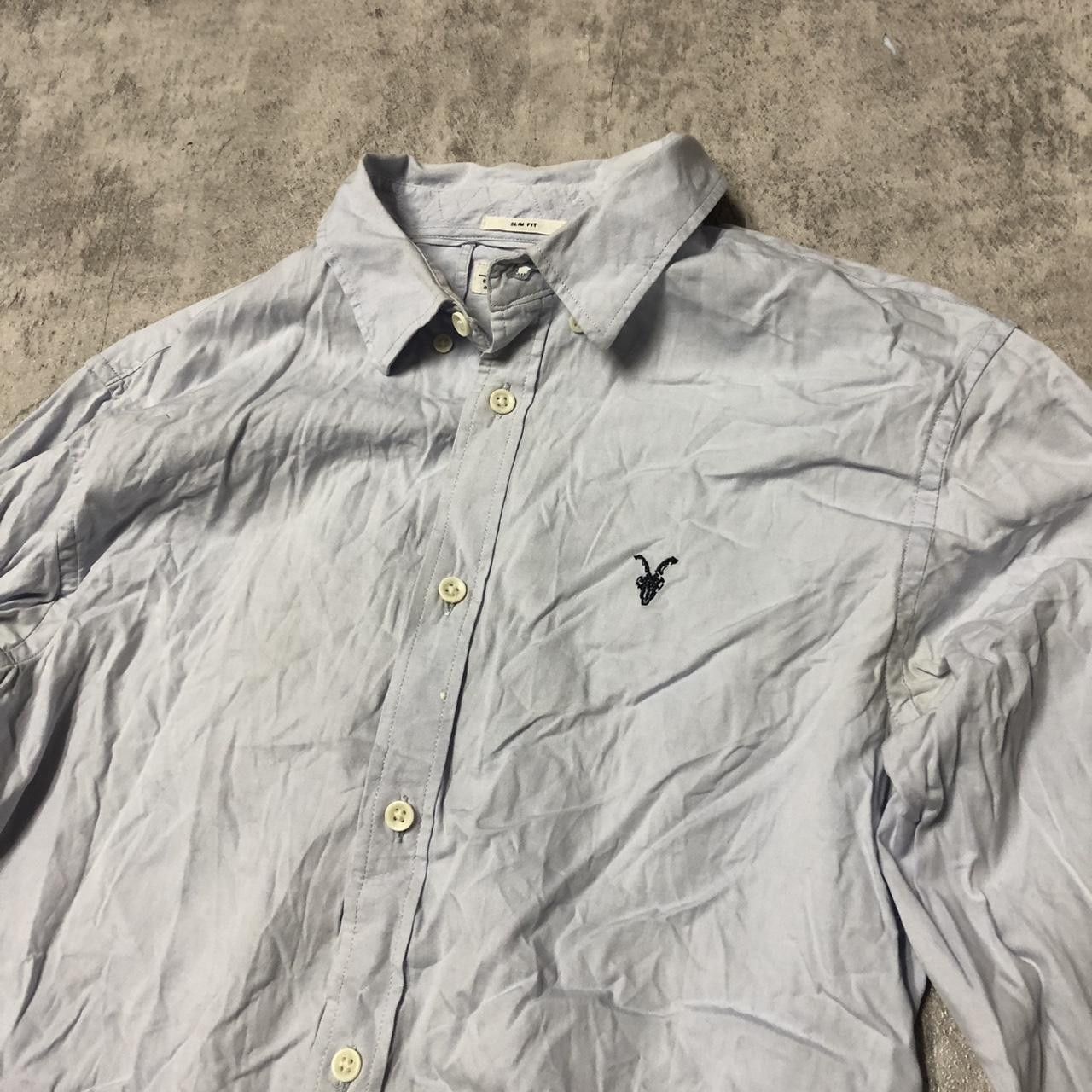 Allsaints Light blue American Eagle long sleeve shirt Size US M / EU 48-50 / 2 - 4 Thumbnail