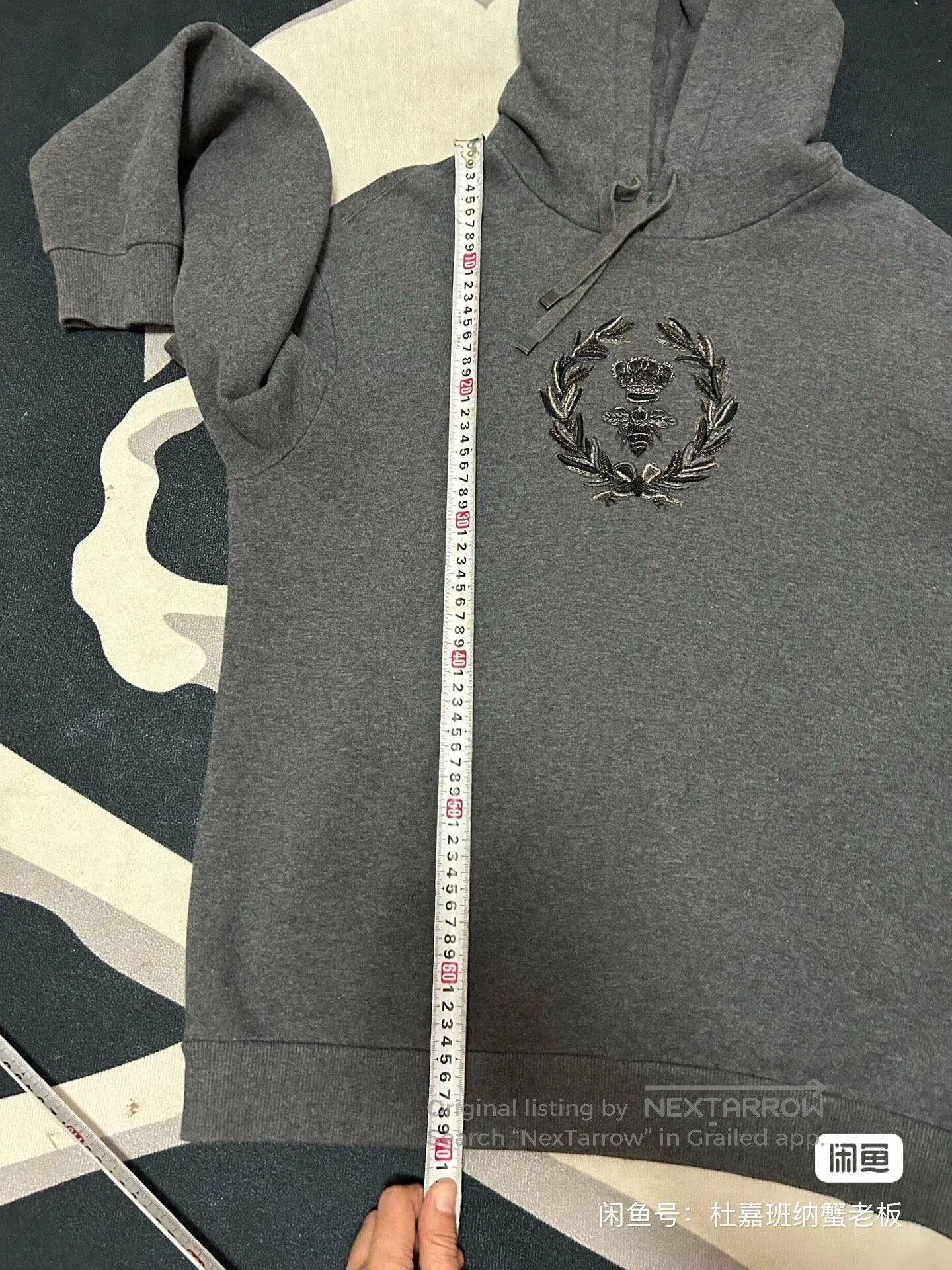 Dolce & Gabbana Dolce & Gabbana Embroidered Hoodie. Size US L / EU 52-54 / 3 - 6 Thumbnail
