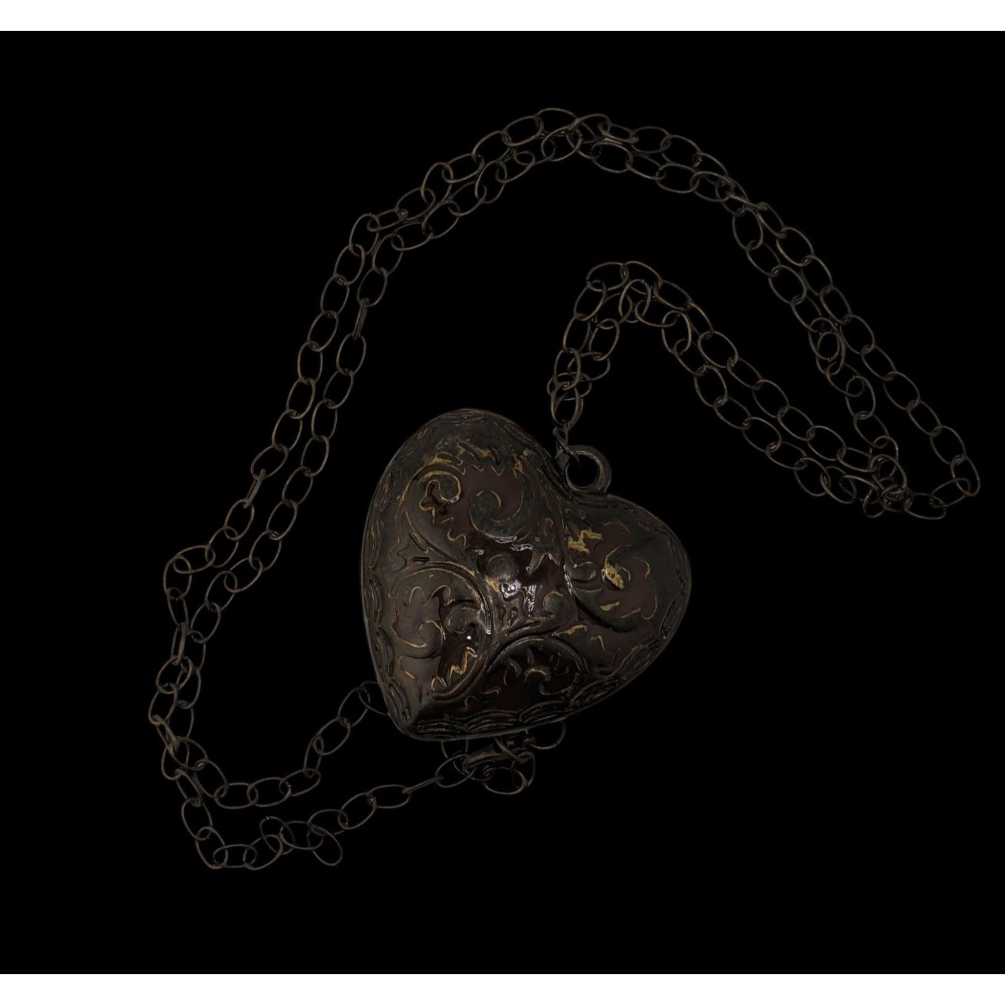 Other Victorian-Inspired Steampunk Heart Pendant Necklace With Bro Size ONE SIZE - 5 Thumbnail