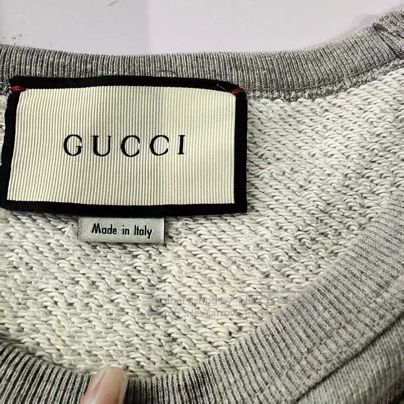Gucci Gucci Grey sweatshirt Size US S / EU 44-46 / 1 - 3 Thumbnail