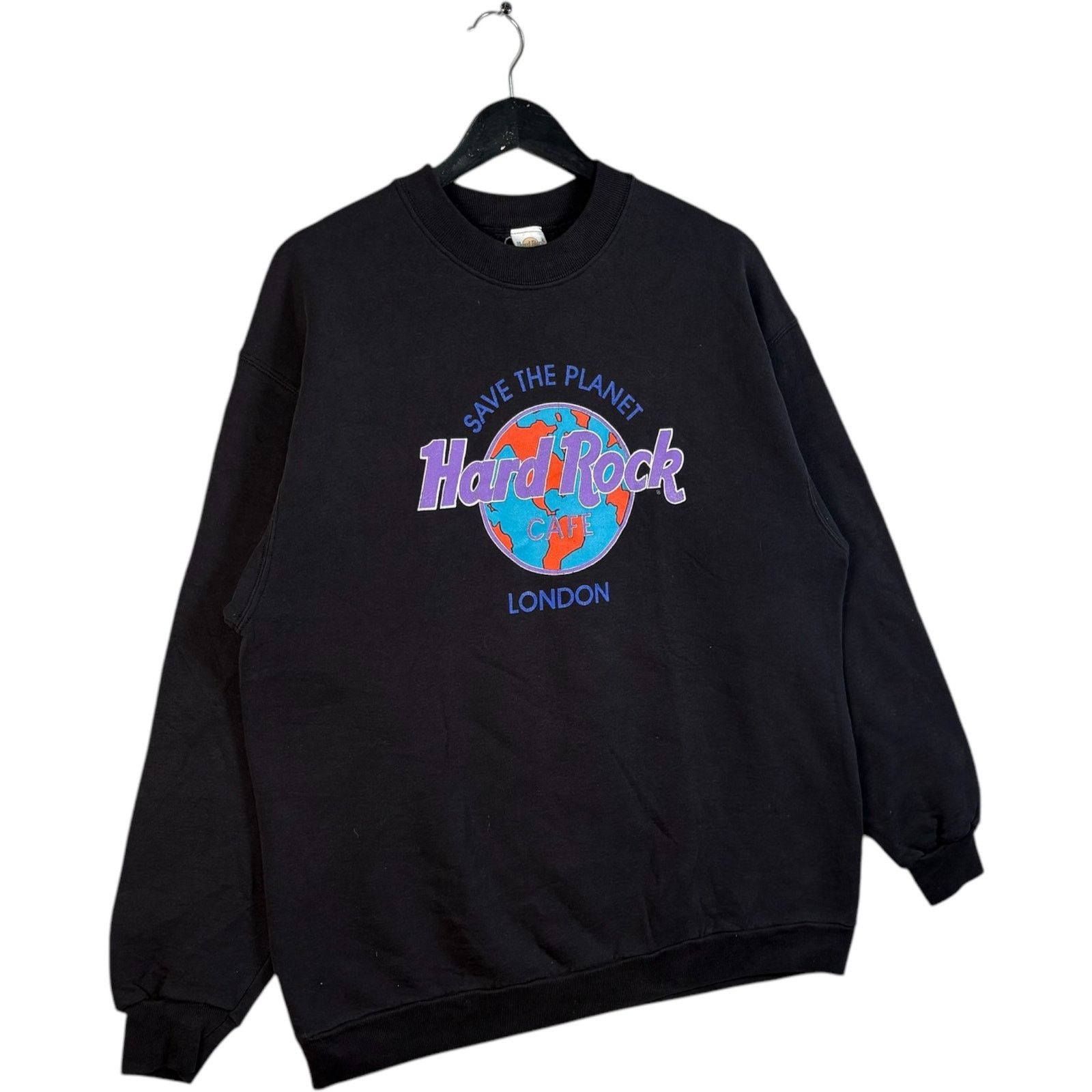 Hard Rock Cafe Vintage Hard Rock Cafe London Crewneck XL Size US XL / EU 56 / 4 - 4 Thumbnail