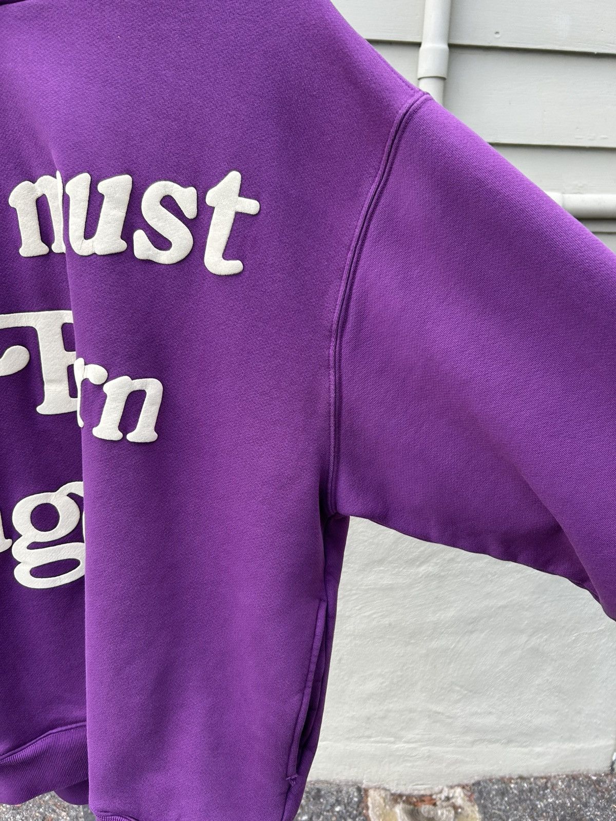 Cactus Plant Flea Market Cpfm must be born again hoodie purple Size US L / EU 52-54 / 3 - 4 Thumbnail