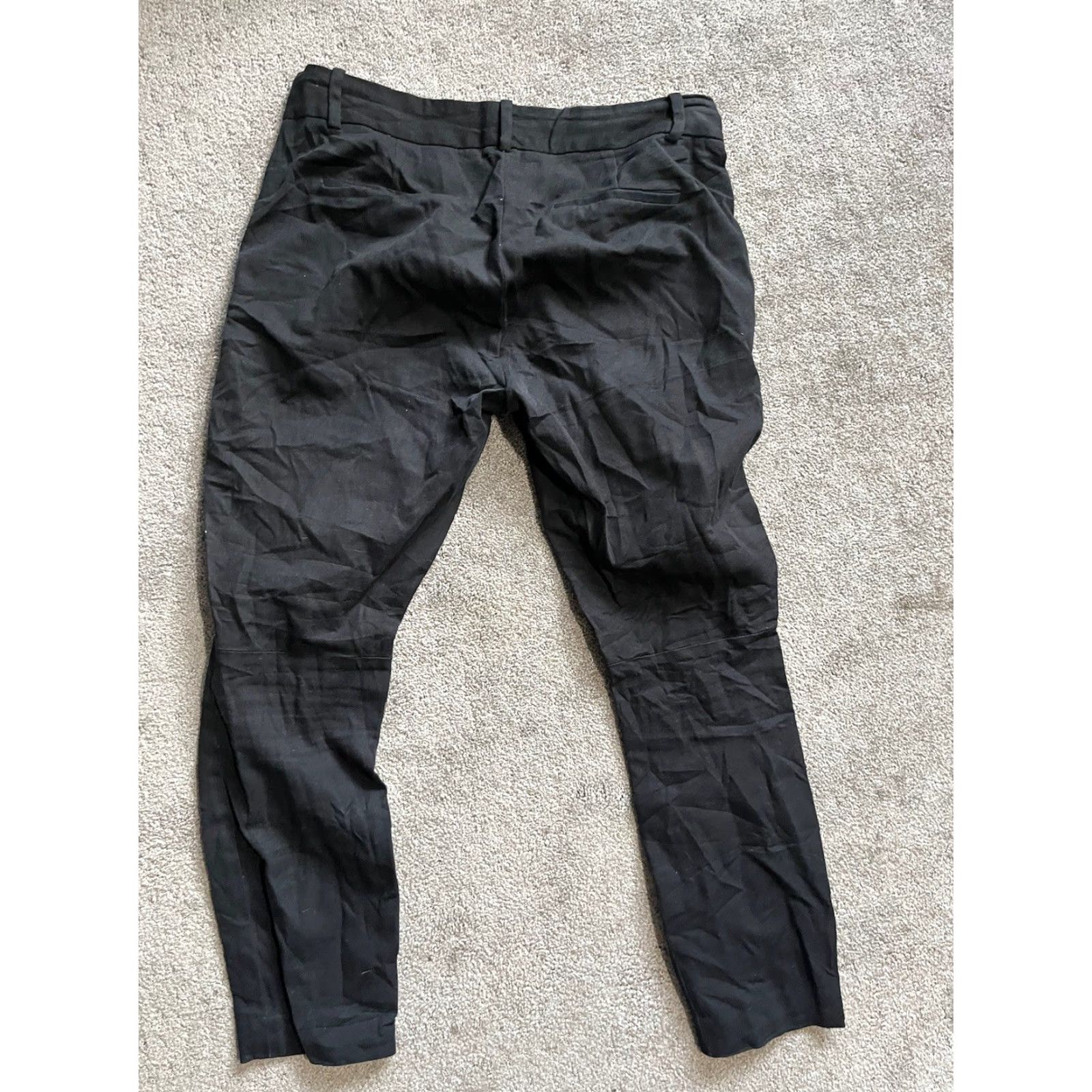 J.Crew J.CREW Size 4 Black 18850 Minnie Side Zip Skinny Ankle Dress Pants Size 27" / US 4 / IT 40 - 3 Thumbnail