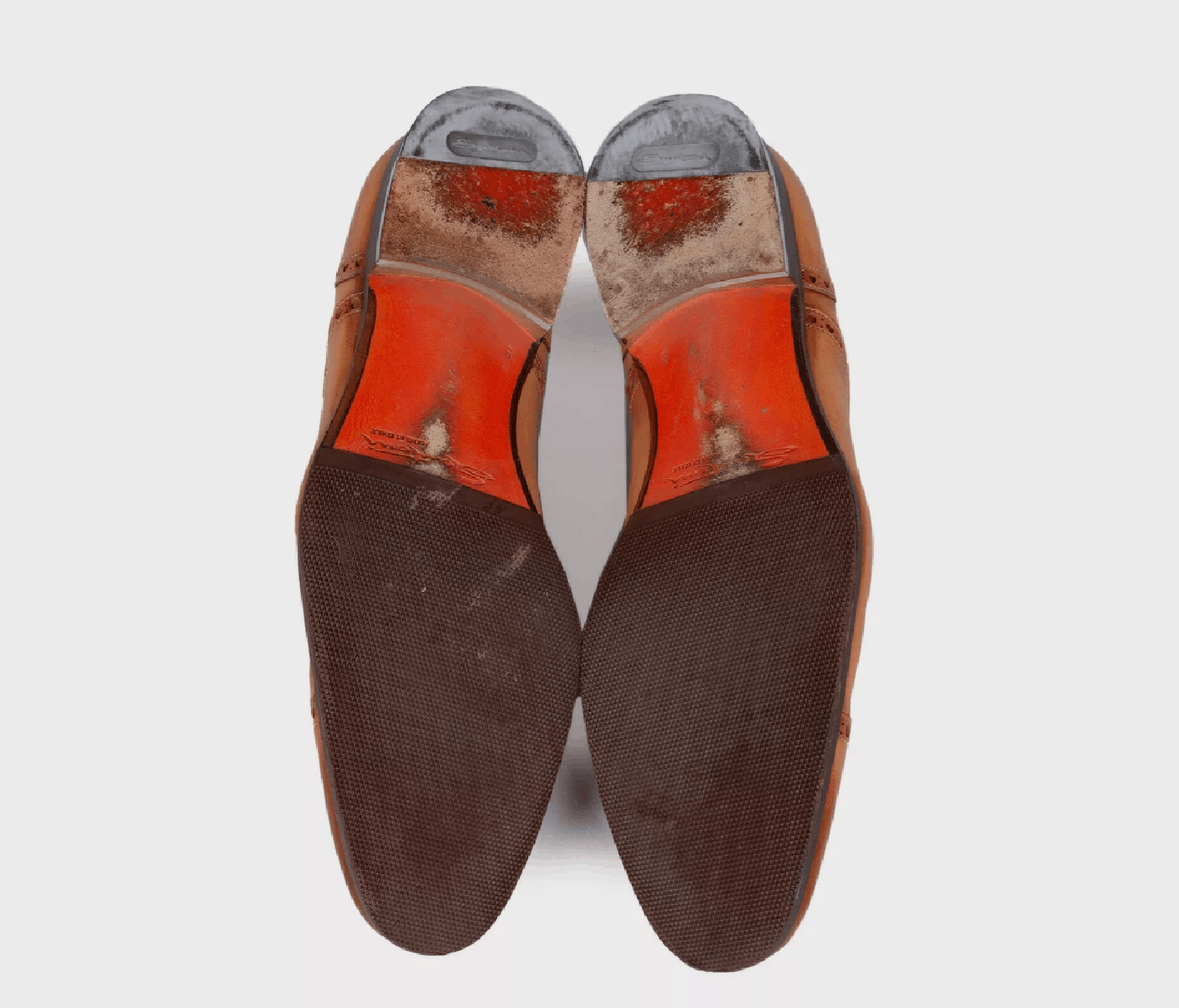 Santoni Santoni Men’s Brown Leather Brogue Shoes Size US 10 / EU 43 - 6 Thumbnail