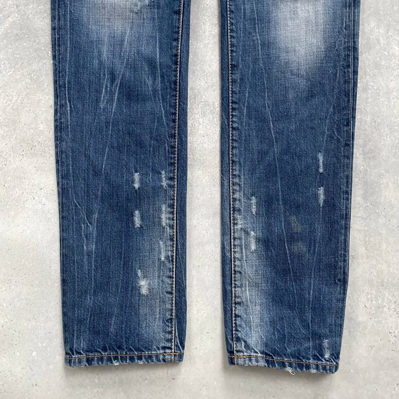 Dsquared2 Dsquared2 Distressed Denim Cool Guy Jeans Blue Size 46 Size US 31 - 11 Thumbnail