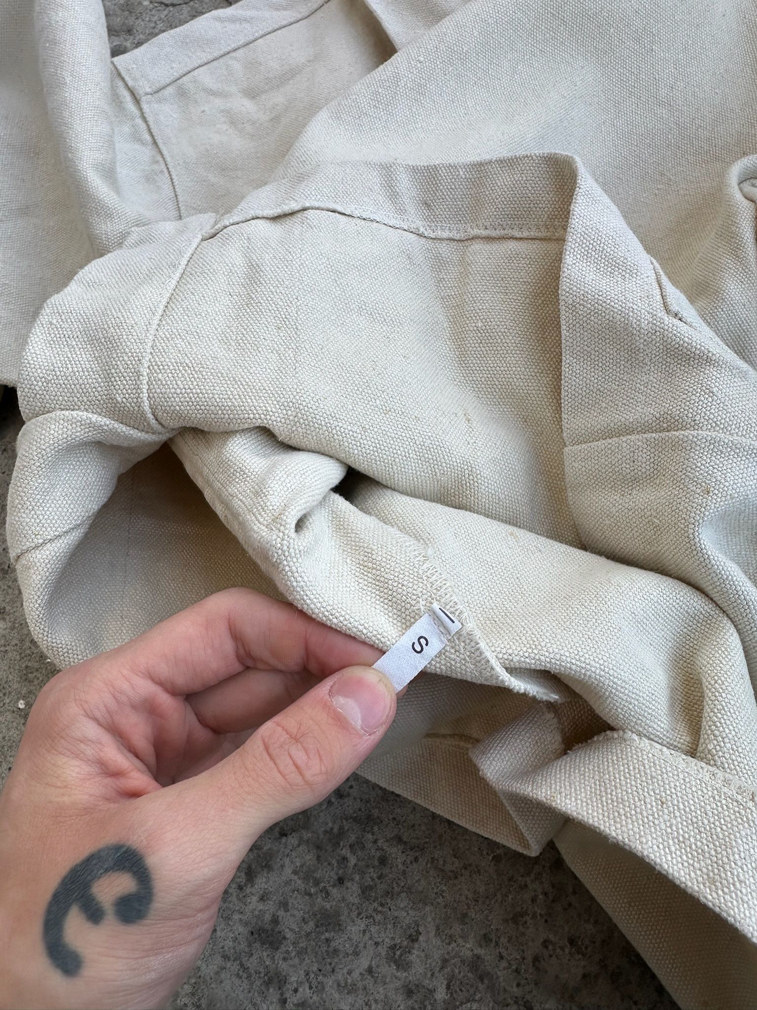 Vintage Vintage 90s Hemp Weed Logo work chore Jacket Size US M / EU 48-50 / 2 - 23 Thumbnail