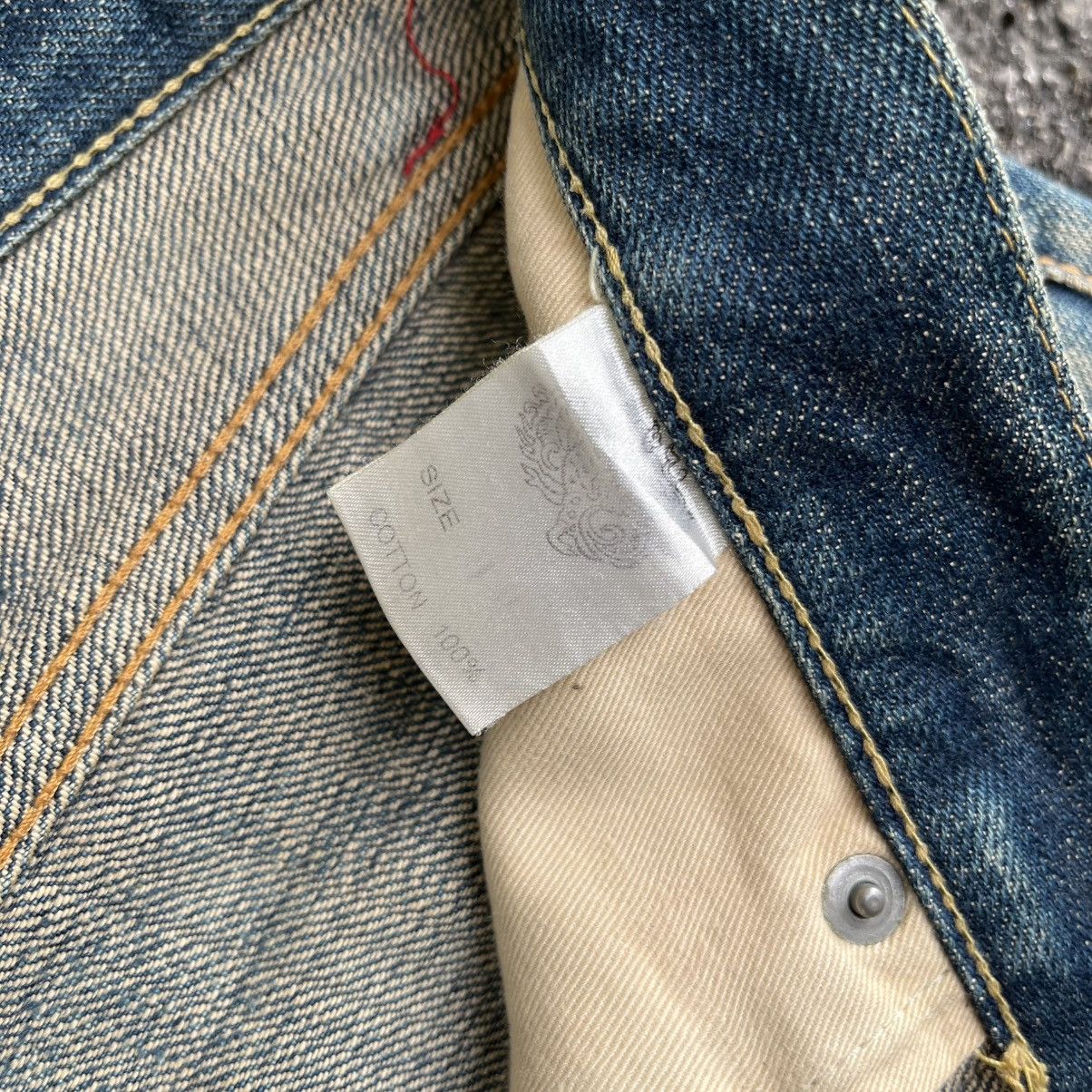Japanese Brand Japanese Selvedge Denim Rusty Distressed Red Line Jeans Size US 34 / EU 50 - 13 Thumbnail
