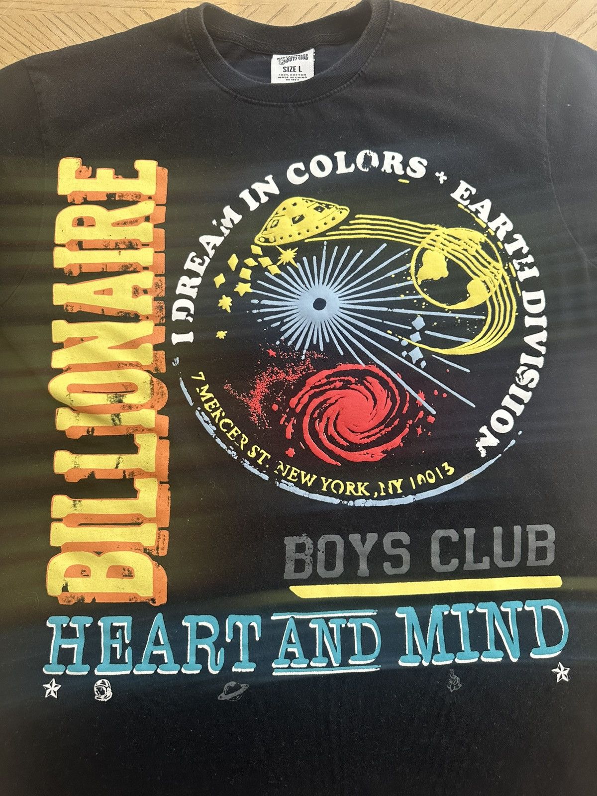 Billionaire Boys Club Billionaire Boys Club Space Dreams Short-Sleeve Tee in black Size US L / EU 52-54 / 3 - 1 Thumbnail