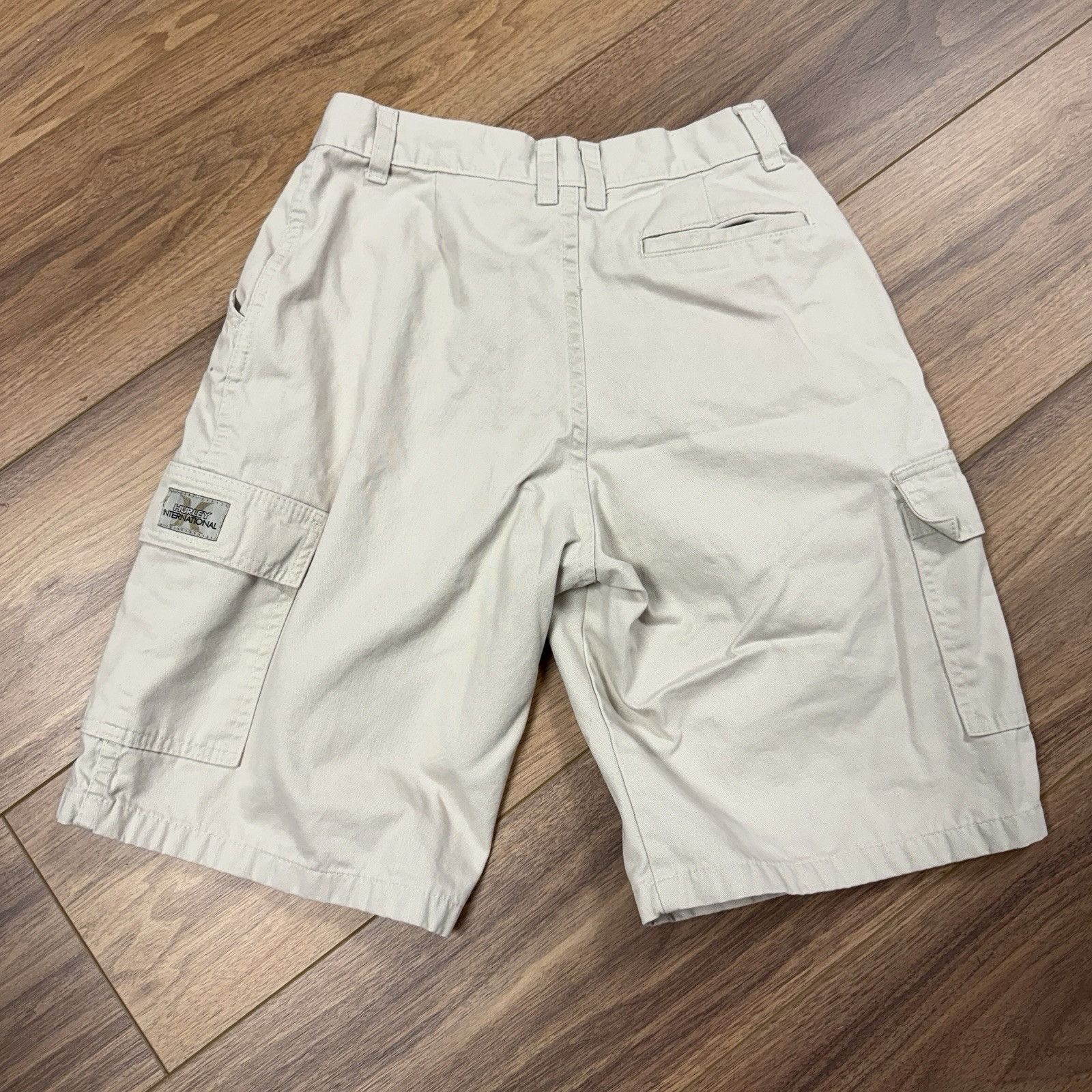 Hurley Vintage Hurley International Cargo Shorts Mens 28 Beige Size US 28 / EU 44 - 2 Thumbnail