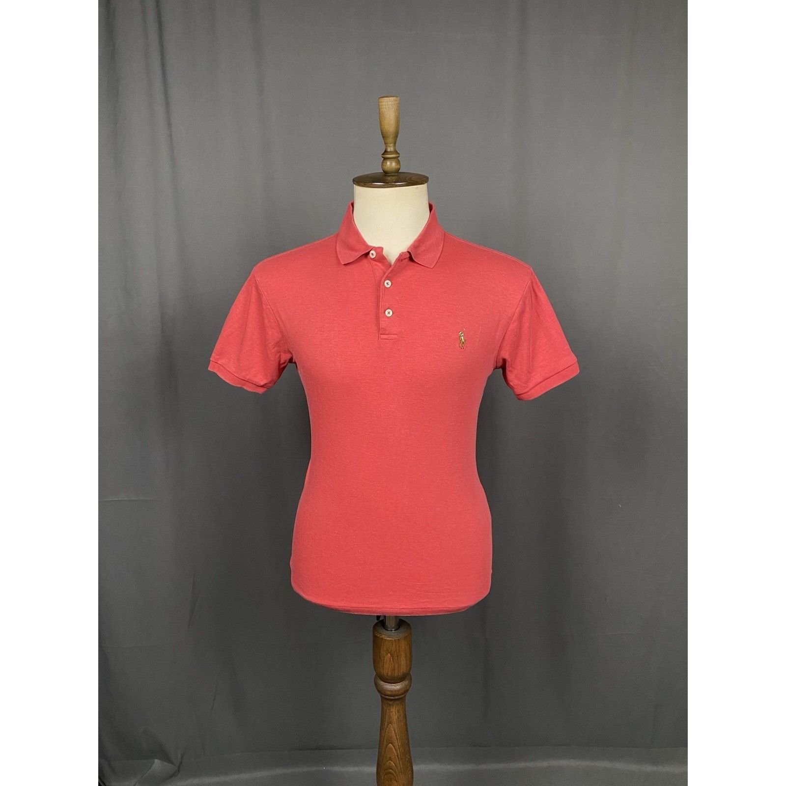 Ralph Lauren Polo Ralph Lauren Men's Pink Red Polo T-Shirt Size L Size US L / EU 52-54 / 3 - 3 Thumbnail