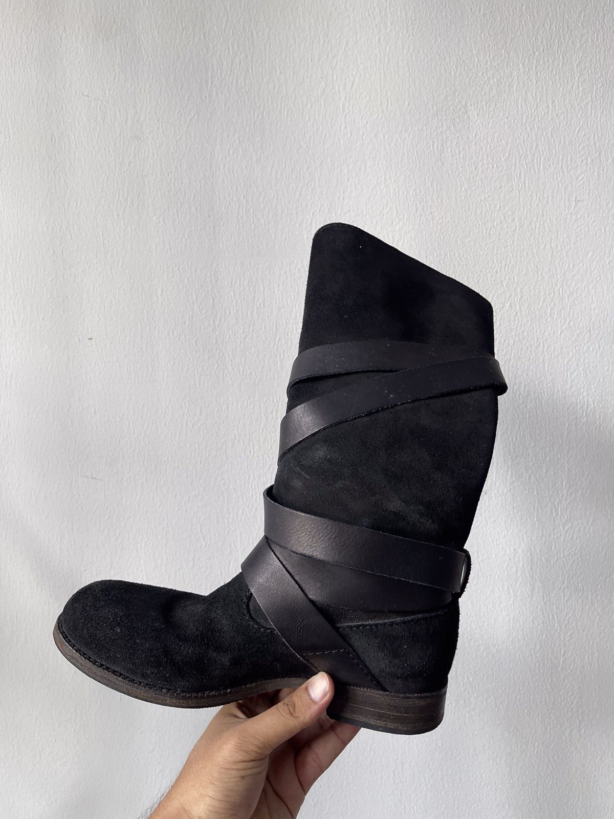 Comme des Garcons Homme Junya Watanabe Leather Boots Size US 7 / EU 40 - 15 Thumbnail