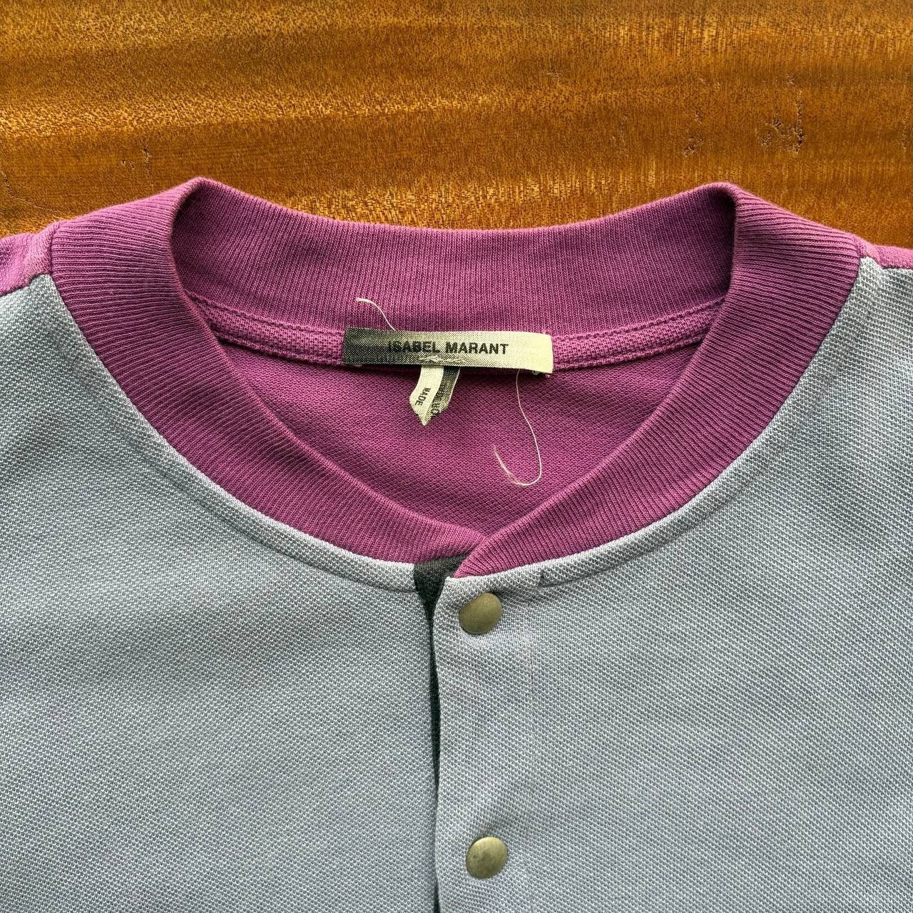 Isabel Marant Isabel Marant Logo 21SS Embroidered Henley Neck Multicolor Size US XS / EU 42 / 0 - 12 Thumbnail