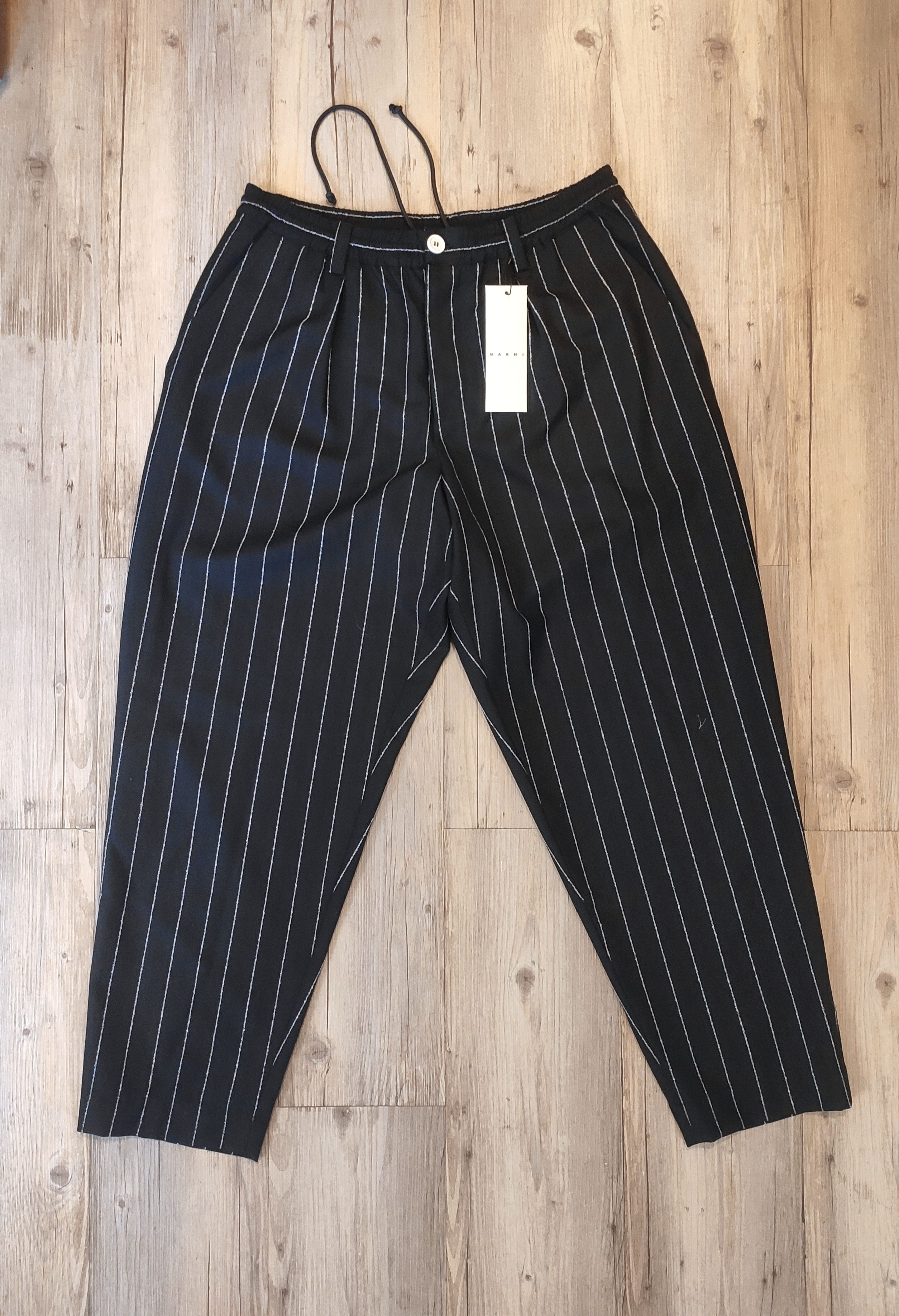 Marni NEW! SS22 wool fresco pants.Like Dries van Noten Size US 34 / EU 50 - 4 Thumbnail