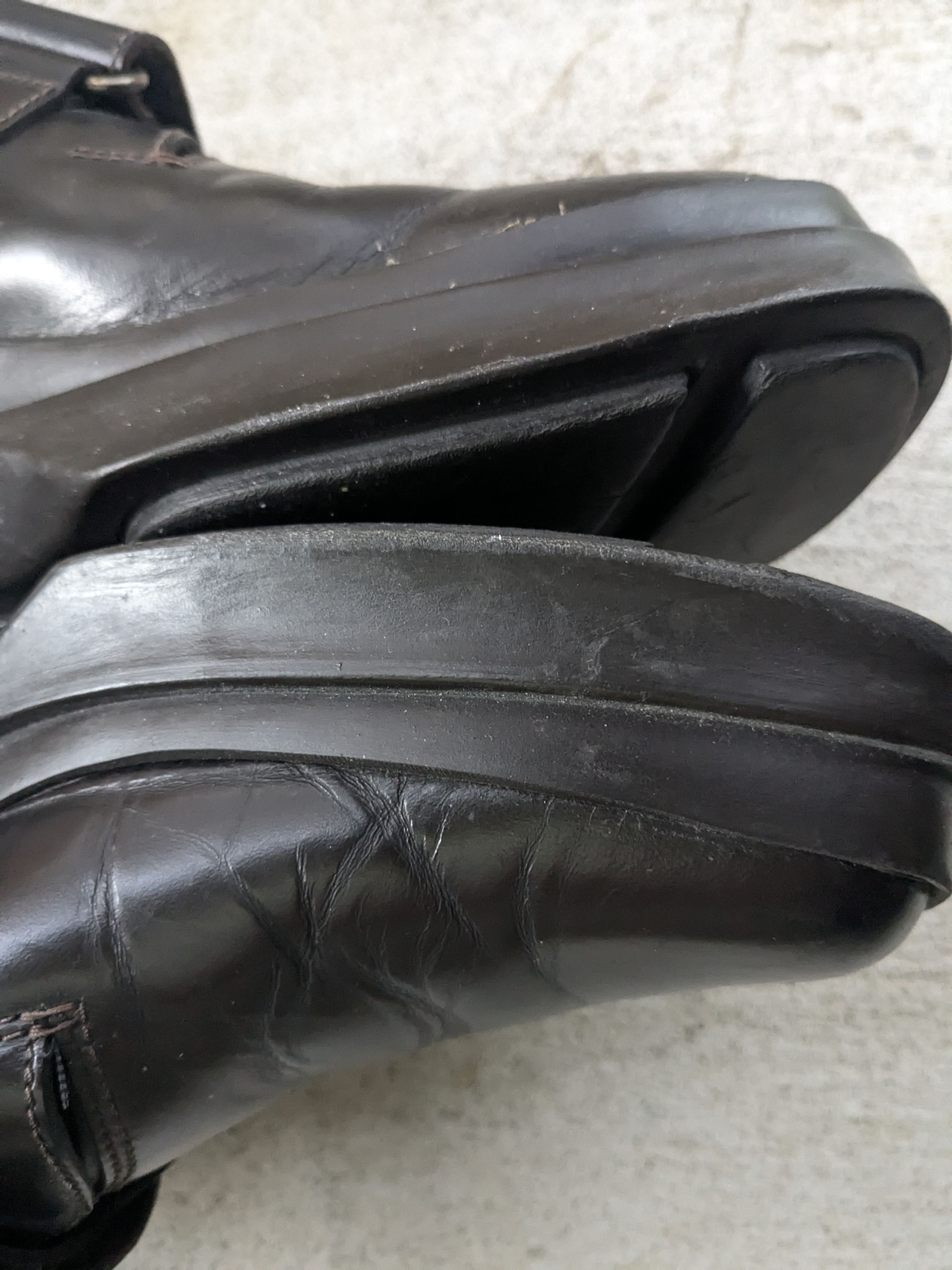 Prada Prada Platform Shoes Brown 8.5 Leather Strap Y2K Italy Size US 8.5 / EU 41-42 - 12 Thumbnail