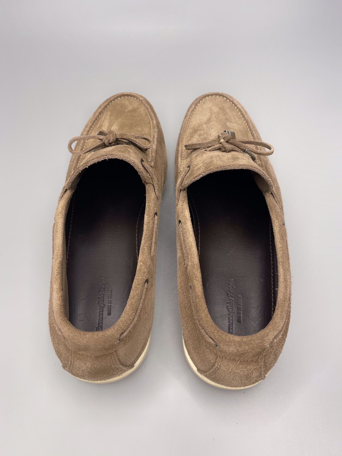 Ermenegildo Zegna Ermenegildo Zegna Suede Loafer’s Shoes Size US 11 / EU 44 - 9 Thumbnail