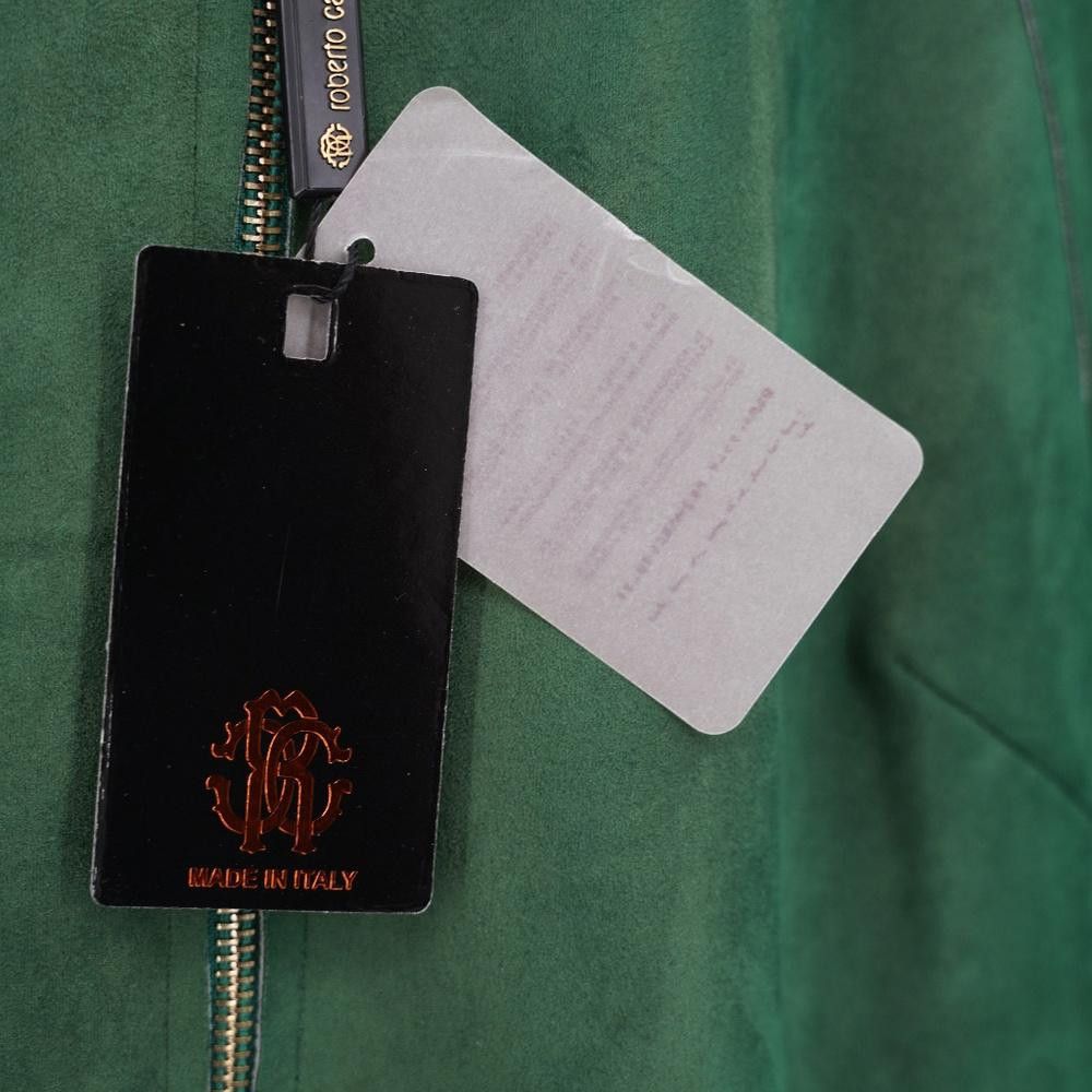 Roberto Cavalli NWT Roberto Cavelli Suede Jacket Emerald Size S Size S / US 4 / IT 40 - 8 Thumbnail
