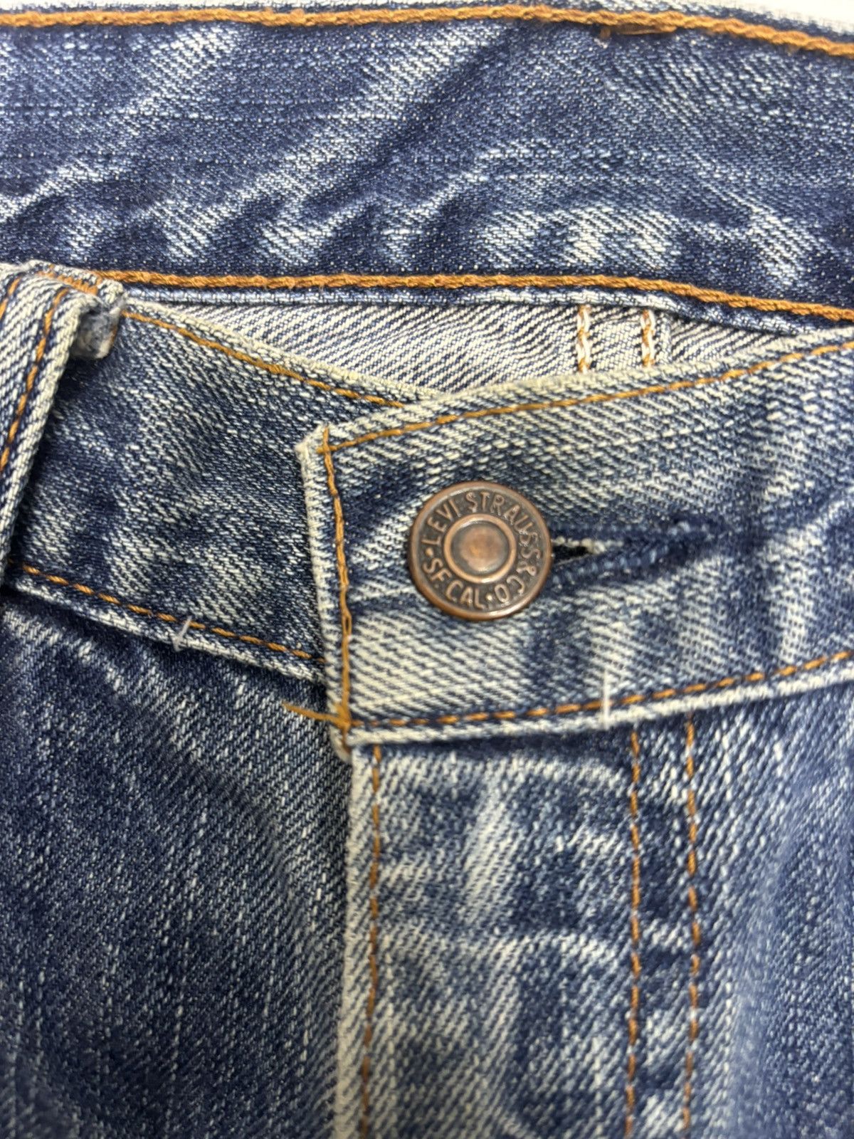 Levi's Vintage Clothing 💥LEVIS 517 Flare Denim Jean Bootcut Size US 33 - 11 Thumbnail