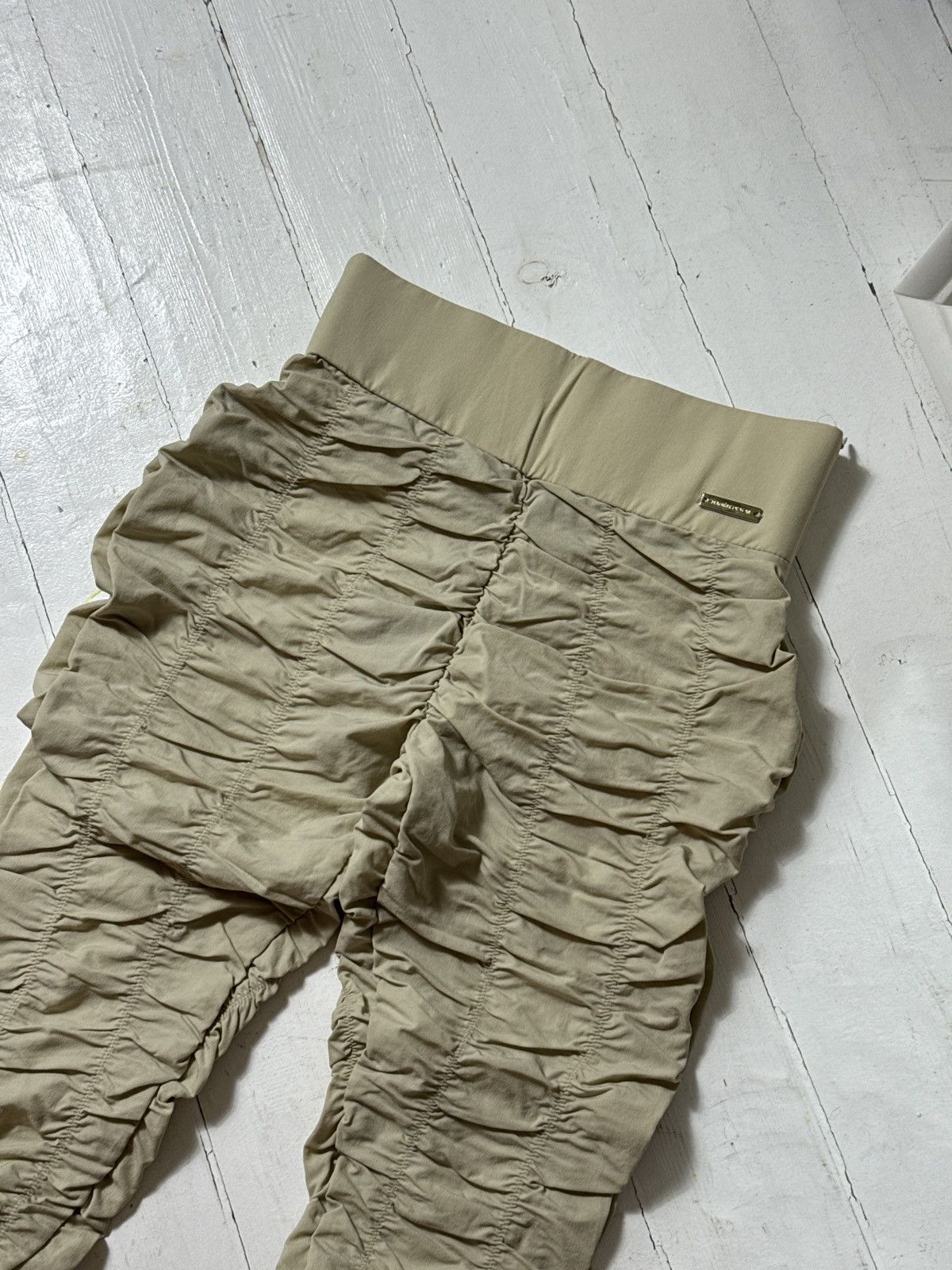 Maniere De Vior VINTAGE MANIERE DE VOIR AVANT GARDE DRAPERY SKINNY PANTS Size 28" / US 6 / IT 42 - 5 Thumbnail
