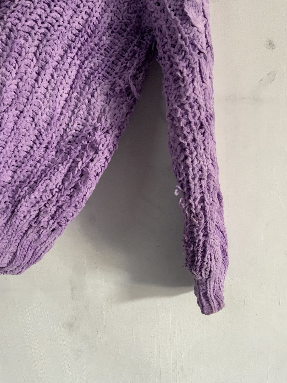 Japanese Brand Jeansis Handknit Pink Knitwear Size US L / EU 52-54 / 3 - 11 Thumbnail