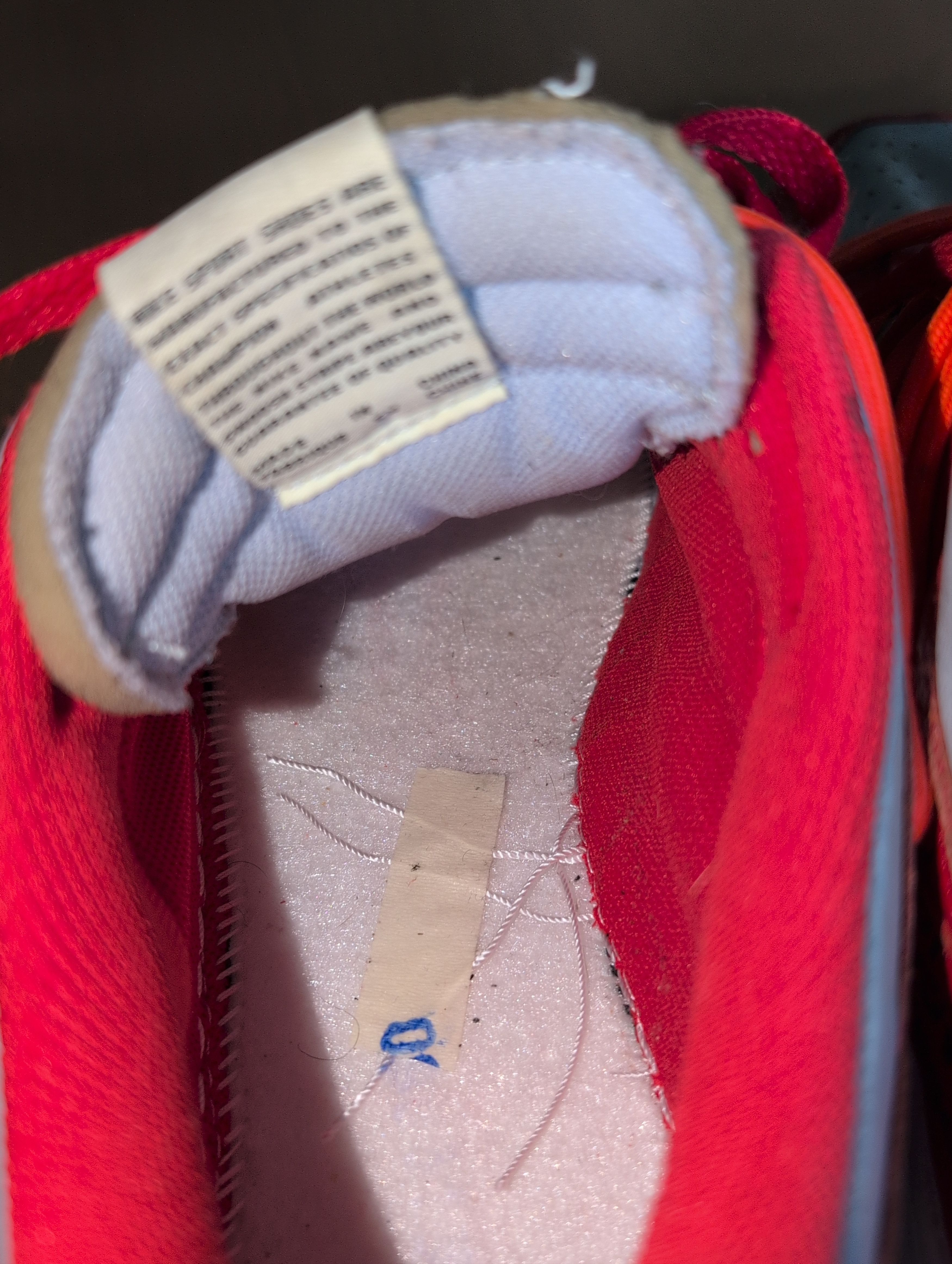 Nike × Off-White Nike Dunk Low Off-White University Red Size US 9.5 / EU 42-43 - 10 Thumbnail