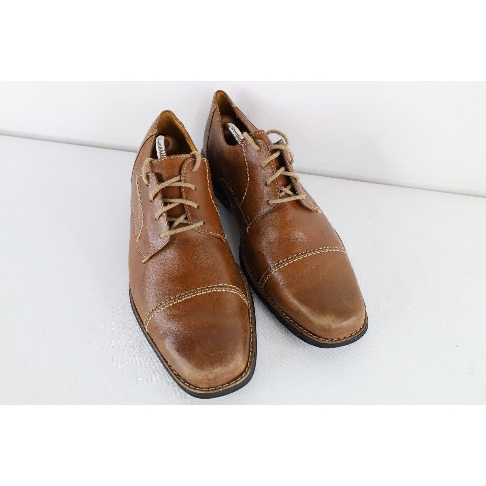 Sandro Moscoloni Sandro Moscolini Brazil Leather Toe Cap Oxford Dress Shoes Size US 11.5 / EU 44-45 - 2 Thumbnail