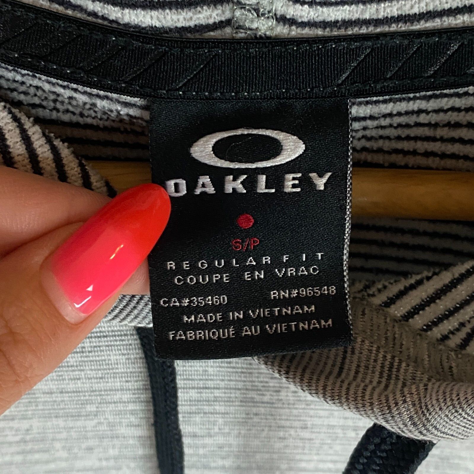 Oakley Oakley Hoodie Men's Size S Gray Long Sleeve ` Size US S / EU 44-46 / 1 - 4 Thumbnail