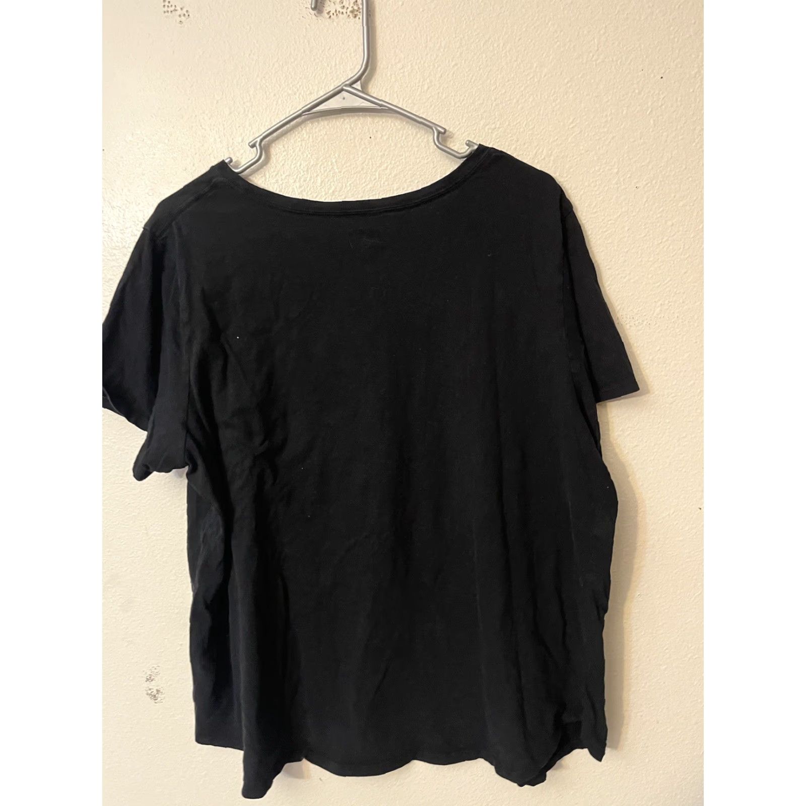 Old Navy VINTAGE Old Navy Mom Life T-Shirt Casual Solid Black Short Sleeve 2XL Womens Size XXL / US 16-18 / IT 52-54 - 3 Thumbnail
