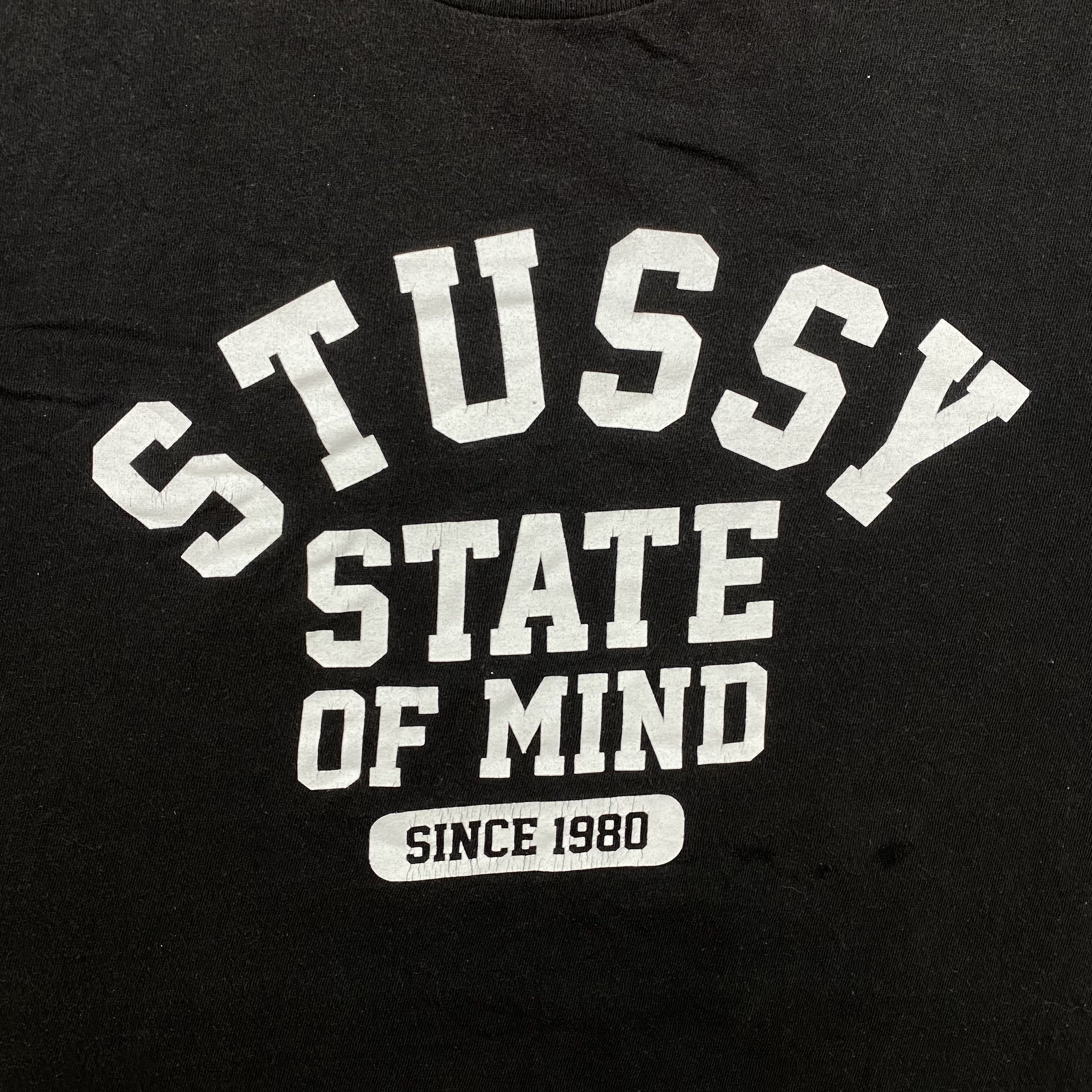 Stussy Stussy state of mind since 1980 Tshirt-N017 Size US L / EU 52-54 / 3 - 3 Thumbnail