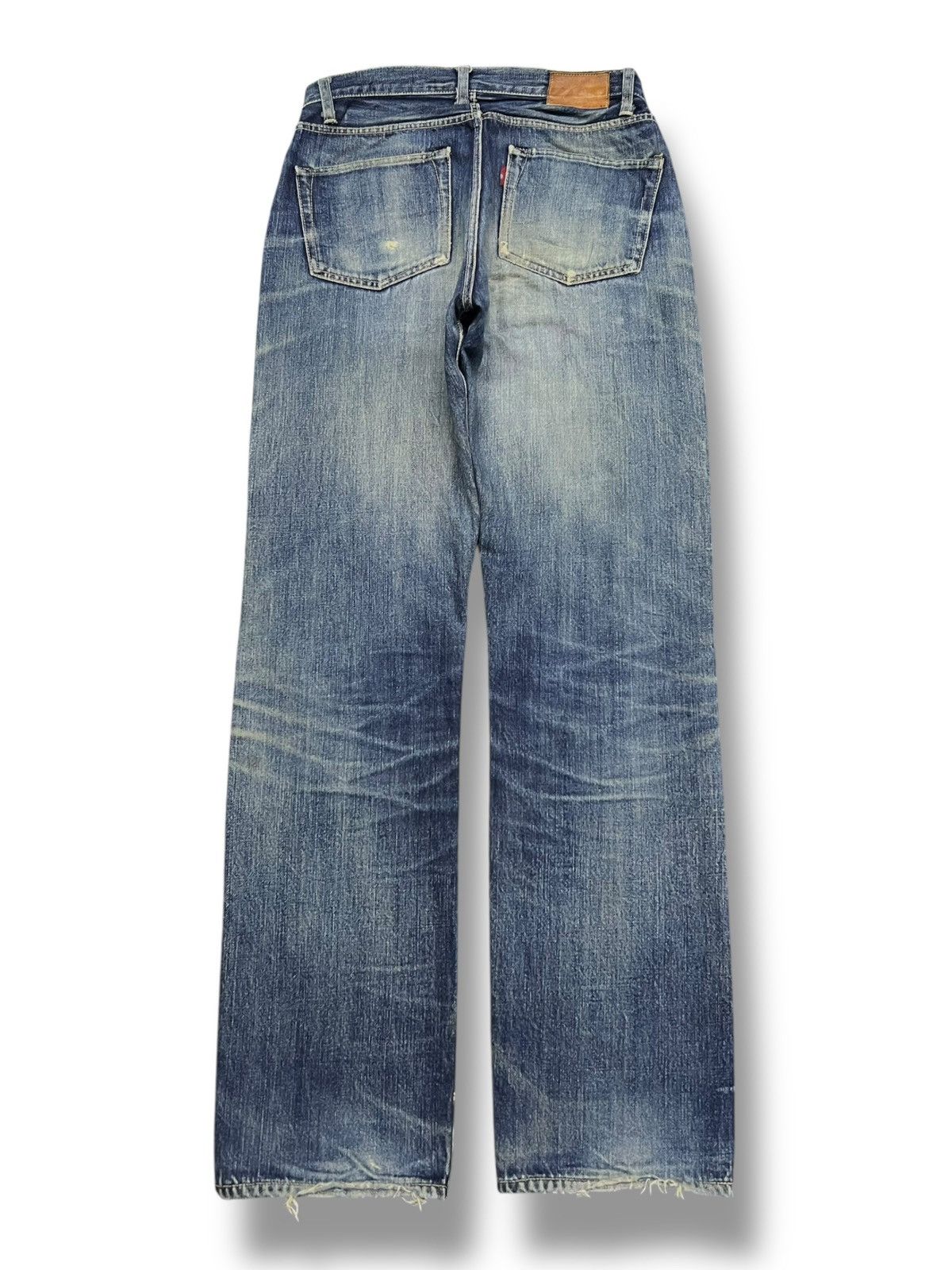 Japanese Brand Vintage Go west Yellow Division Selvedge Denim Japan Size US 29 - 3 Thumbnail