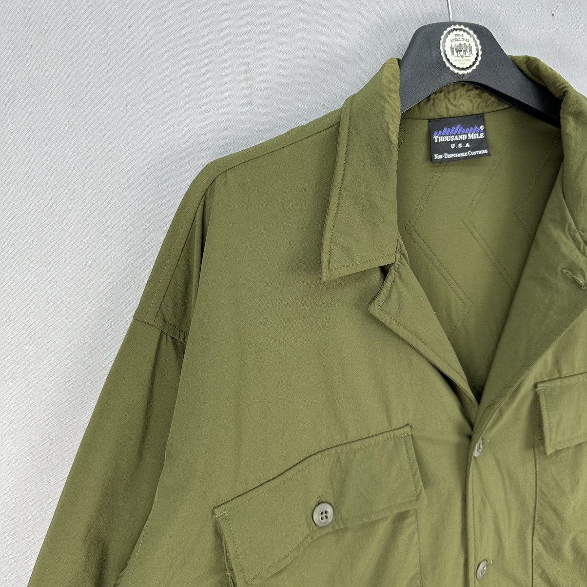 American Apparel Vintage Thousand Mile U.S.A Flannel Jacket Size US L / EU 52-54 / 3 - 2 Thumbnail