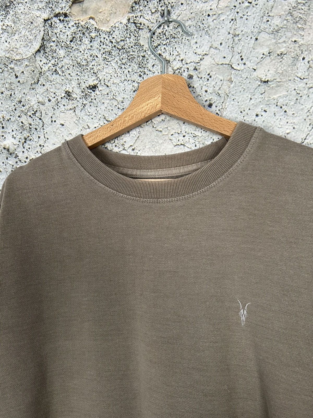 Allsaints Allsaints Brown Sweatshirt Crewneck Streetwear Skate Size US M / EU 48-50 / 2 - 3 Thumbnail