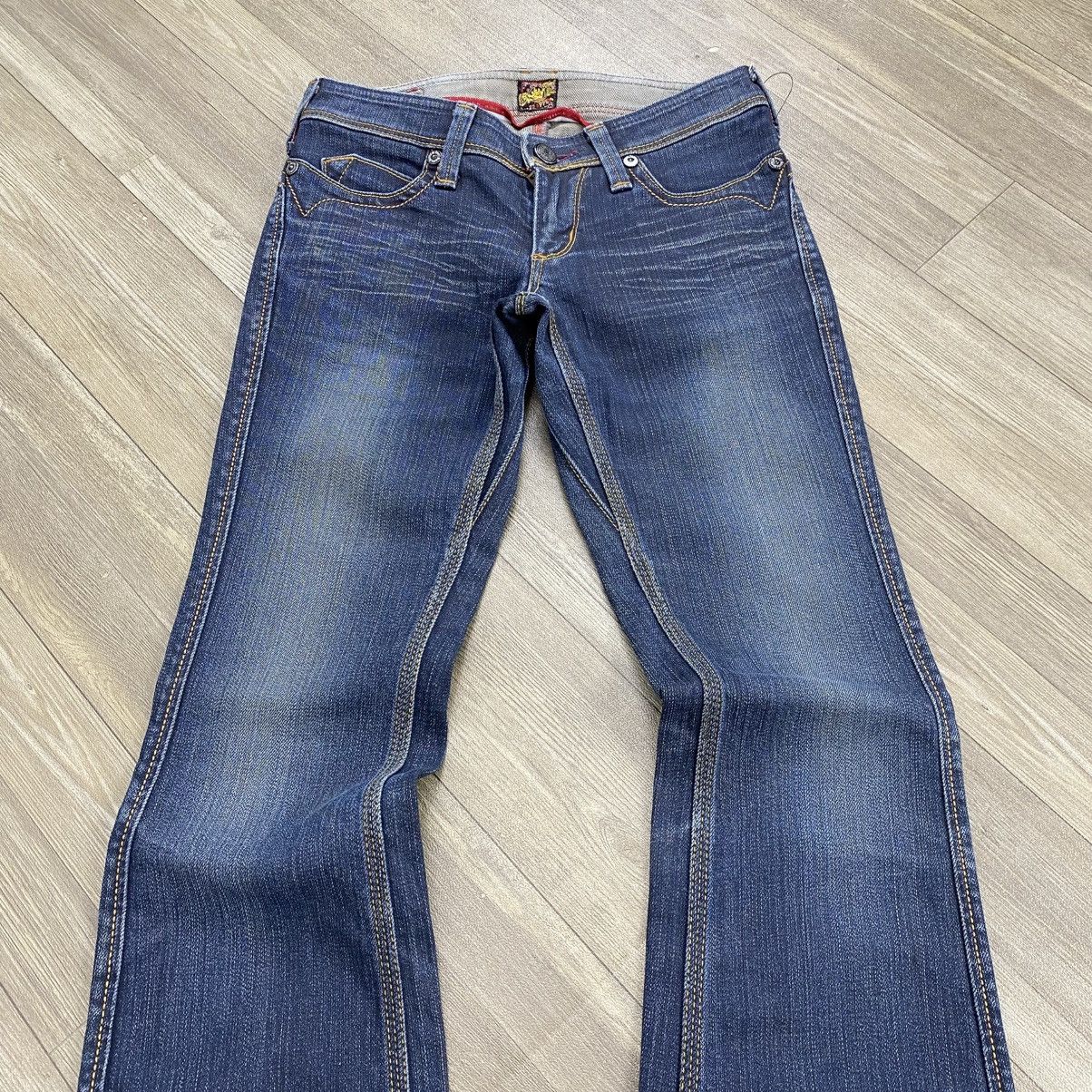 Japanese Brand 2000s Brappers Ifsixwasnine Lgb Goa Bootcut Flared Jeans Size US 26 / EU 42 - 2 Thumbnail