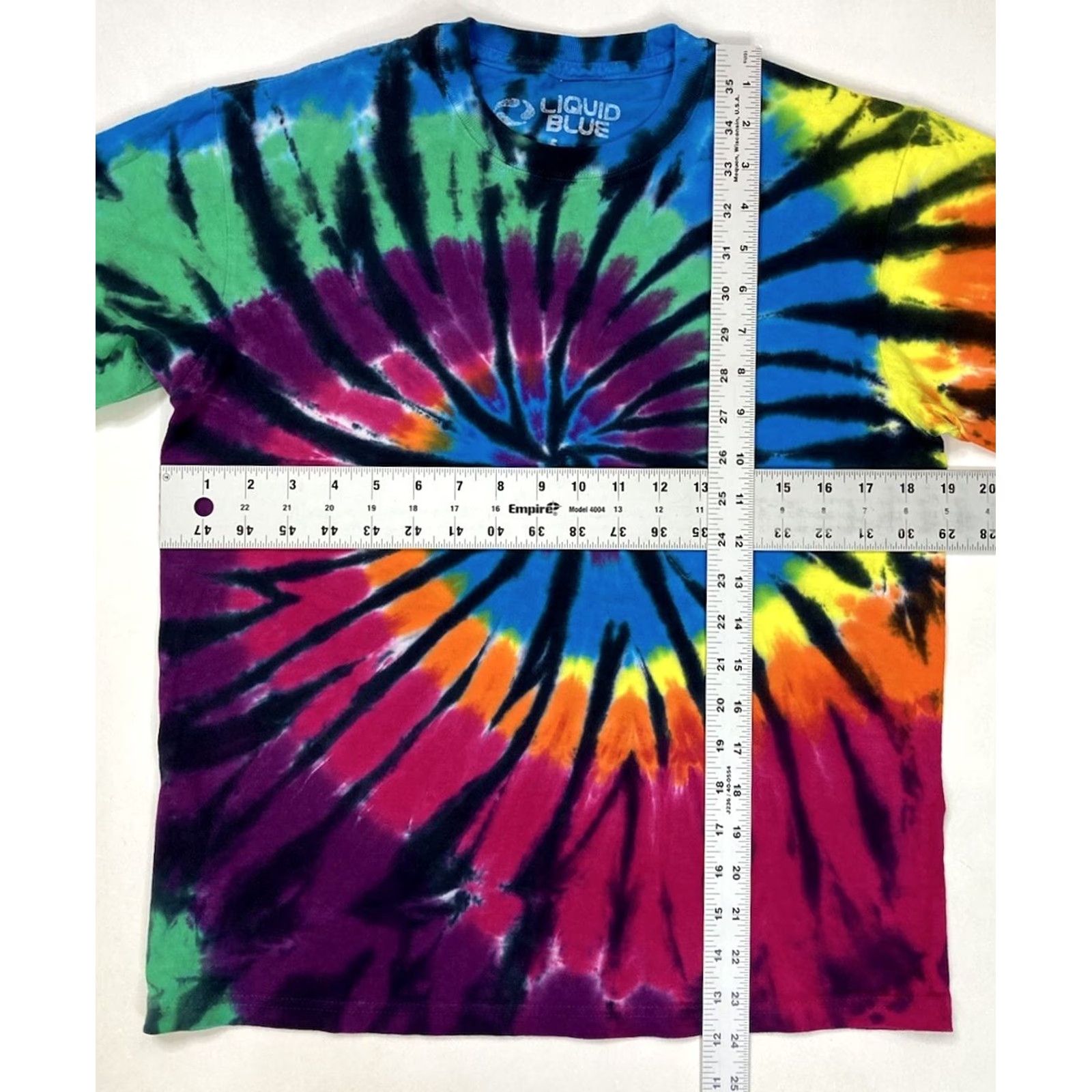 Liquid Blue Liquid Blue Shirt Women Small Multicolor Short Sleeve Crew Neck T-Shirt Size S / US 4 / IT 40 - 4 Thumbnail