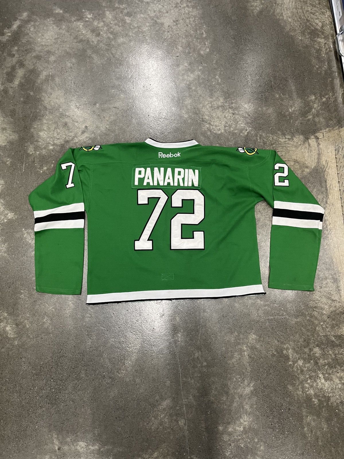 NHL × Vintage Saint Patrick’s Day Special Edition Artemi Panarin Jersey Size US XXL / EU 58 / 5 - 2 Thumbnail