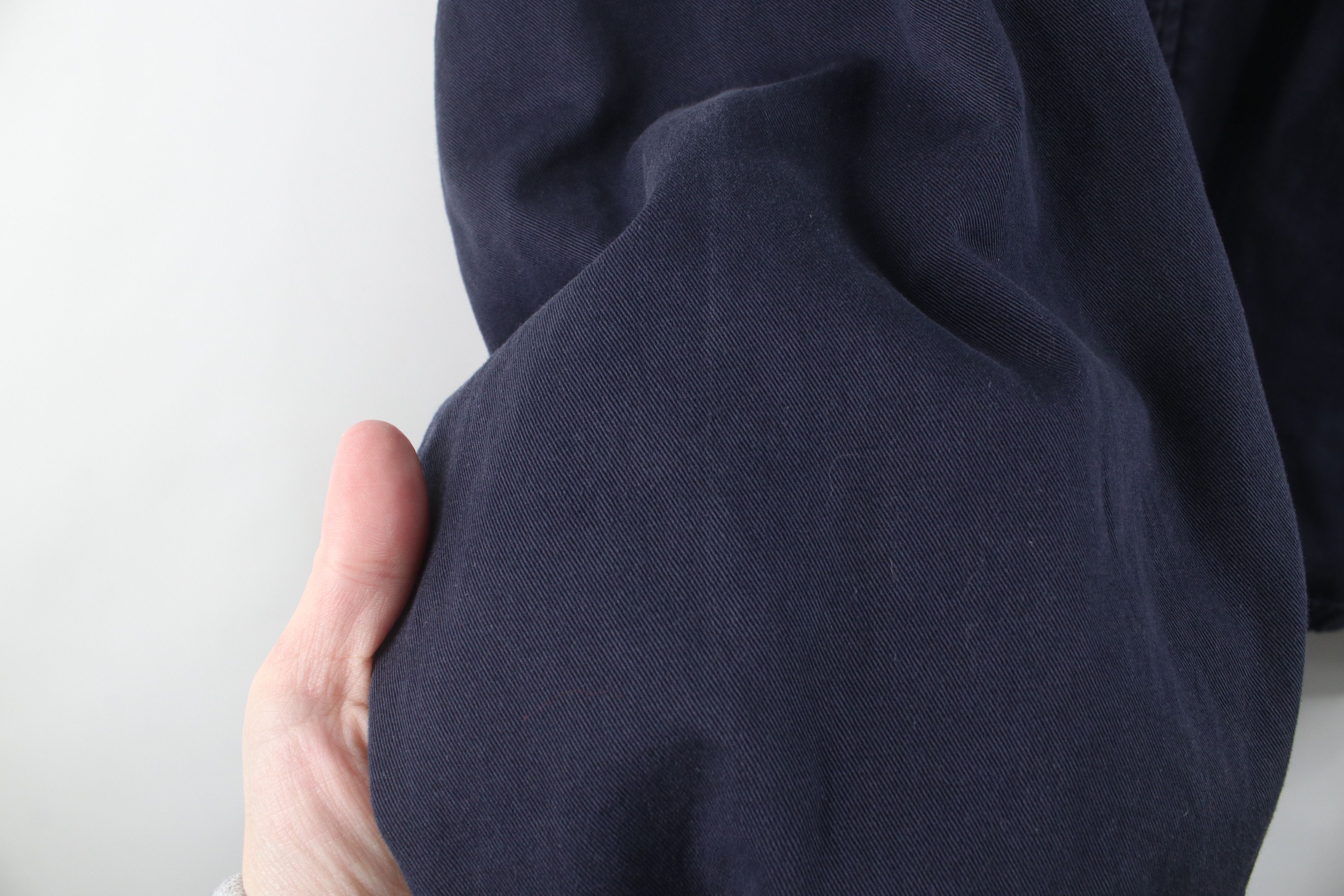 Eddie Bauer Vintage 90s Eddie Bauer Cotton Twill Bomber Jacket Navy Blue Size US M / EU 48-50 / 2 - 7 Thumbnail