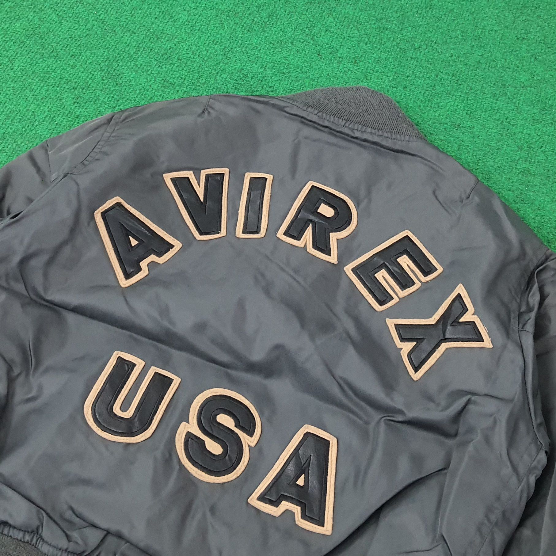 Avirex Vintage Avirex USA Military Bomber Jacket C256N5 Size US XXS / EU 40 - 2 Thumbnail
