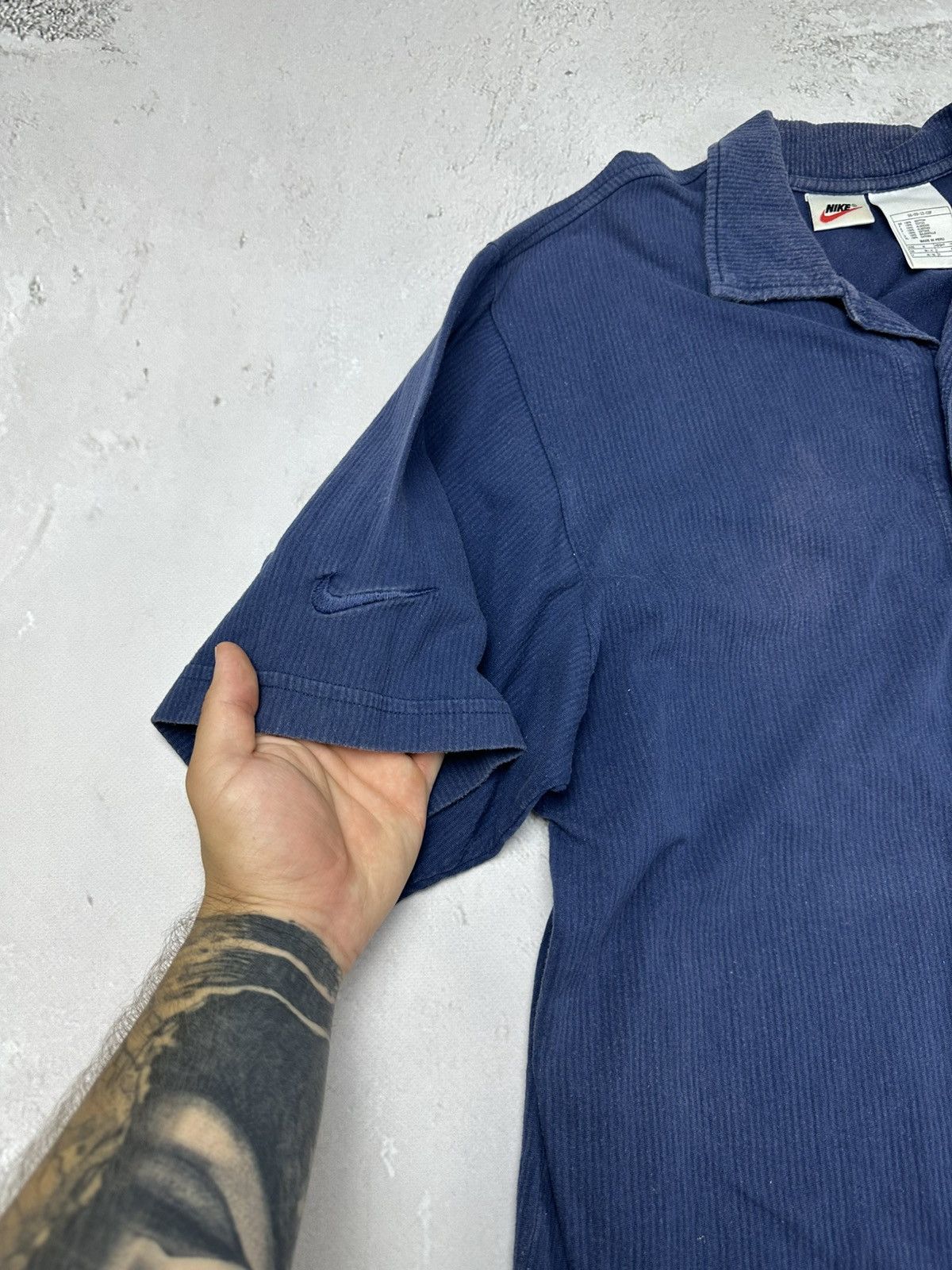 Nike Vintage 90s Nike Court Faded Polo y2K Shirt Size US M / EU 48-50 / 2 - 3 Thumbnail
