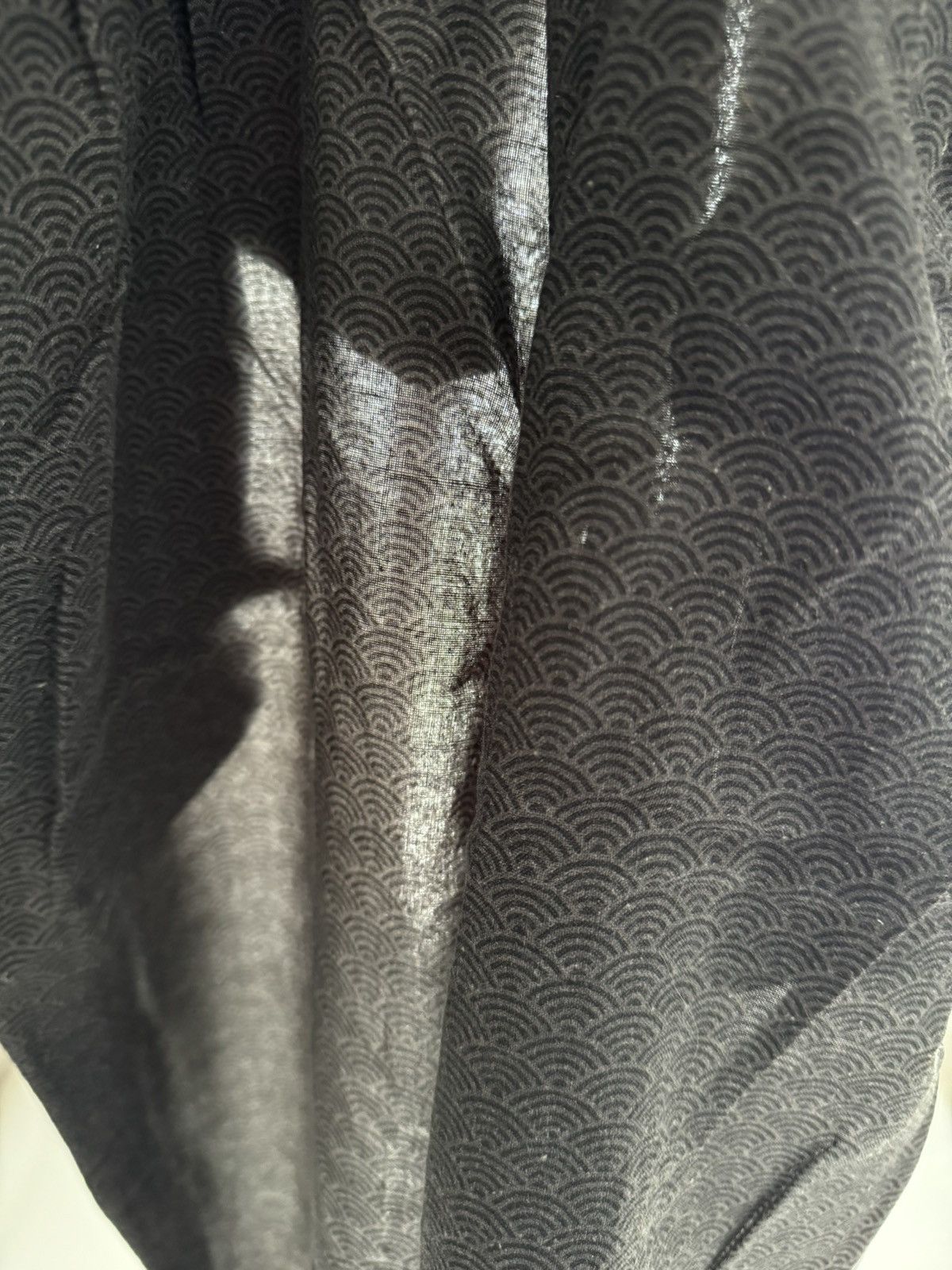 Swagger 2010’s SWG Black Platinum Lightweight Seigaiha Suit Pants Size US 32 / EU 48 - 10 Thumbnail