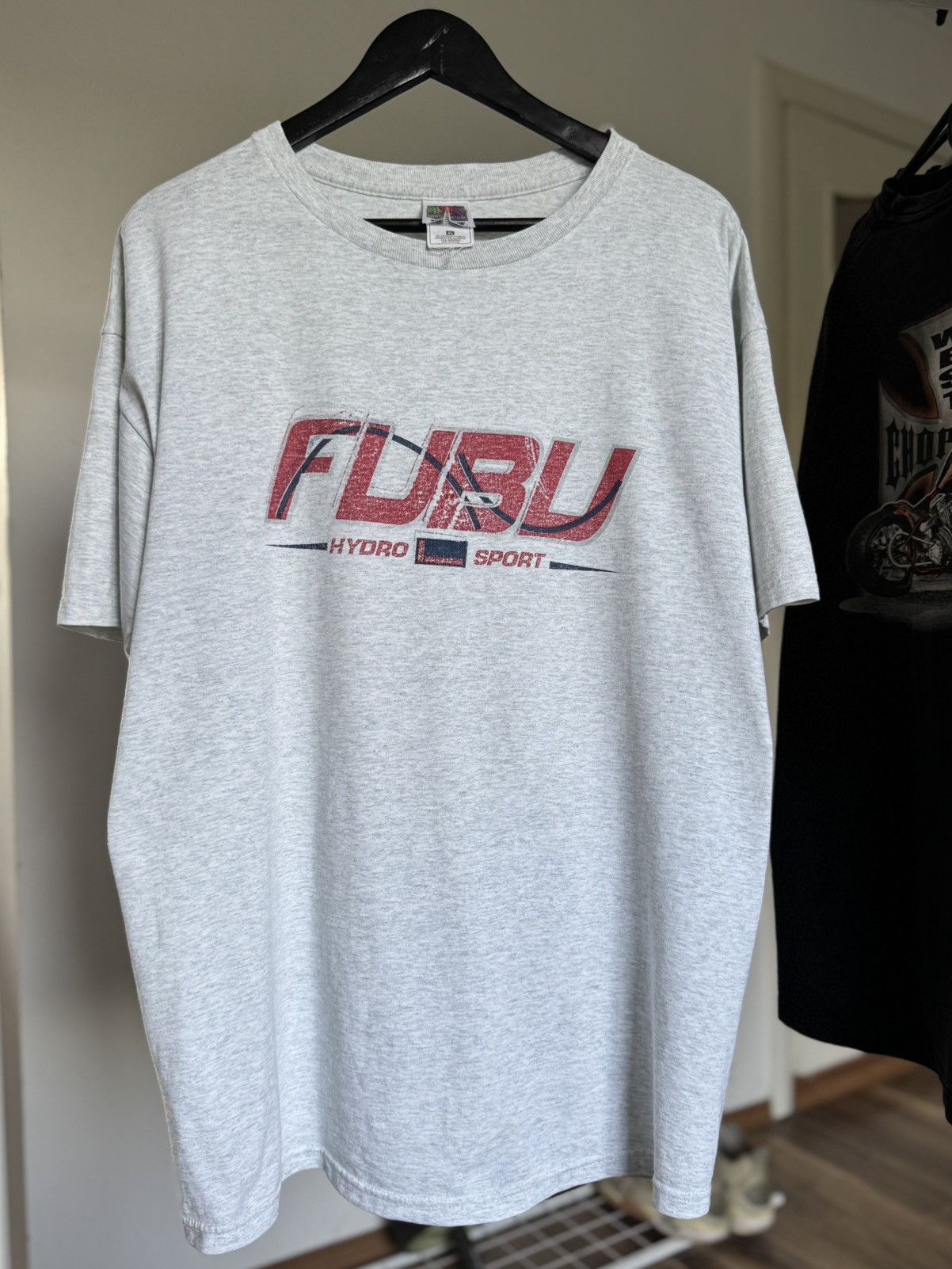 Fubu Vintage 90s Fubu Hydro Sport Vintage Logo Tee Size US XL / EU 56 / 4 - 2 Thumbnail
