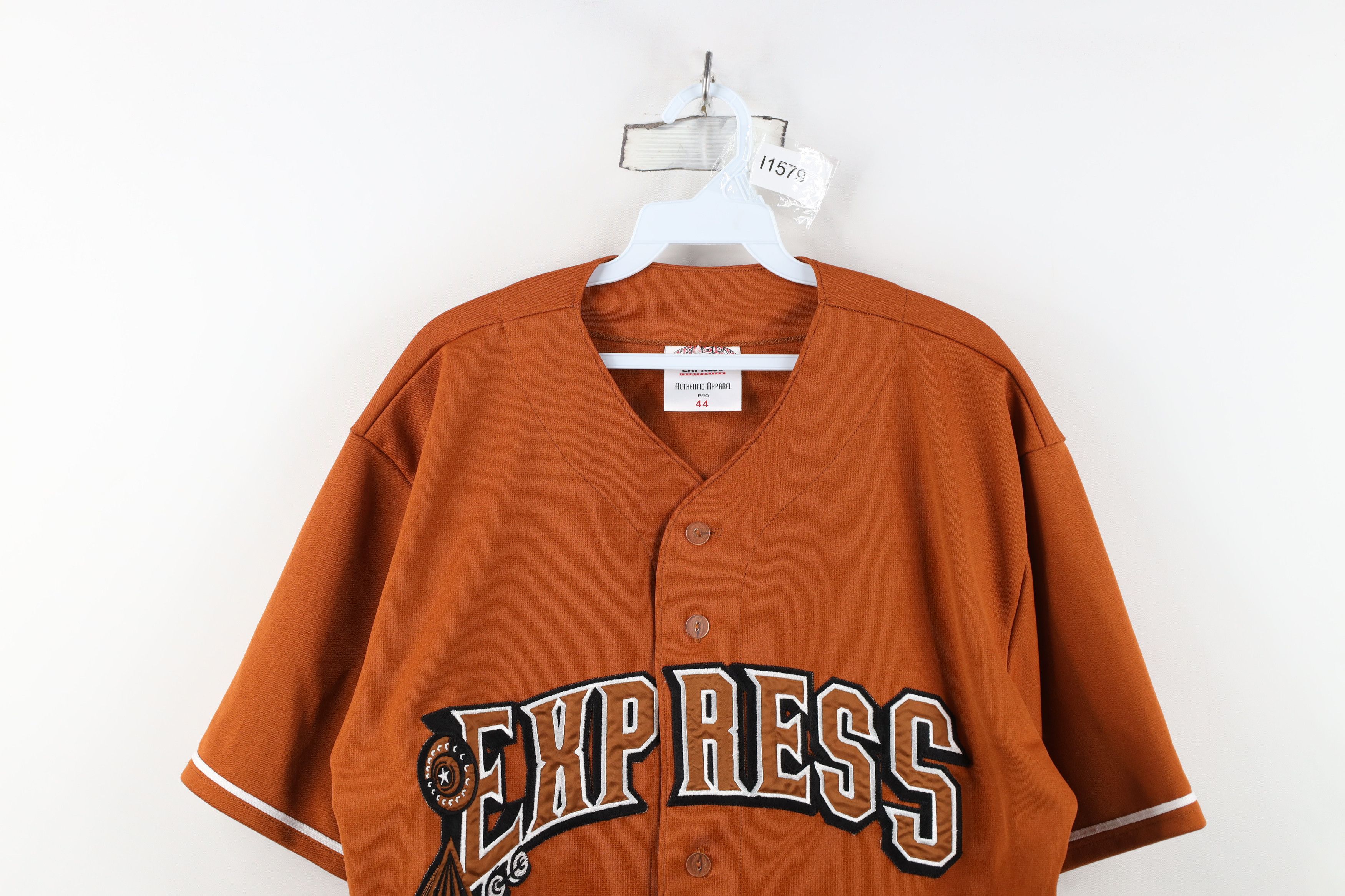 Vintage Autographed Round Rock Express Minor League Baseball Jersey Size US XXL / EU 58 / 5 - 2 Thumbnail