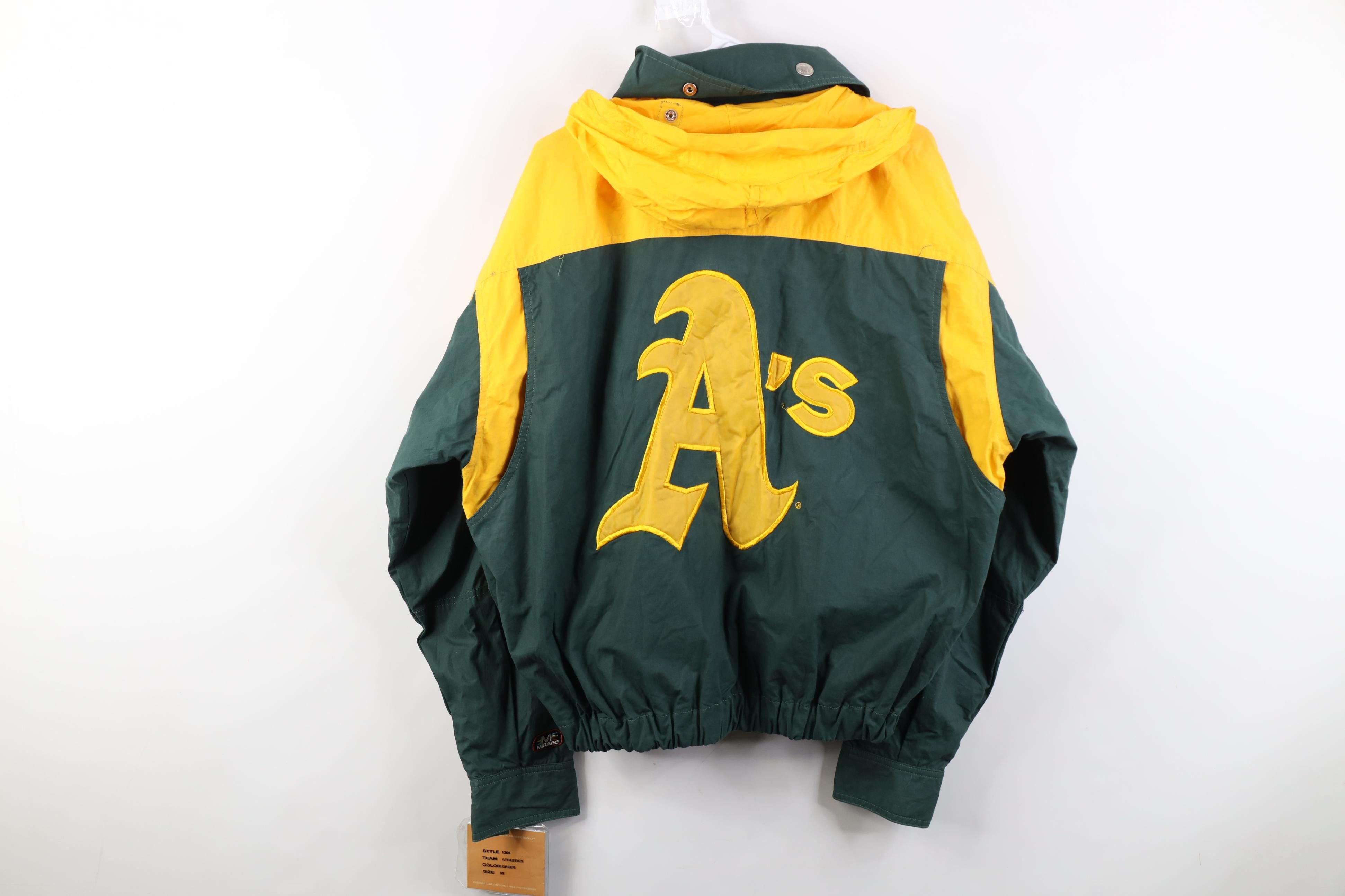 Vintage Deadstock Vintage 90s Athletics Baseball Bomber Jacket Size US M / EU 48-50 / 2 - 19 Thumbnail