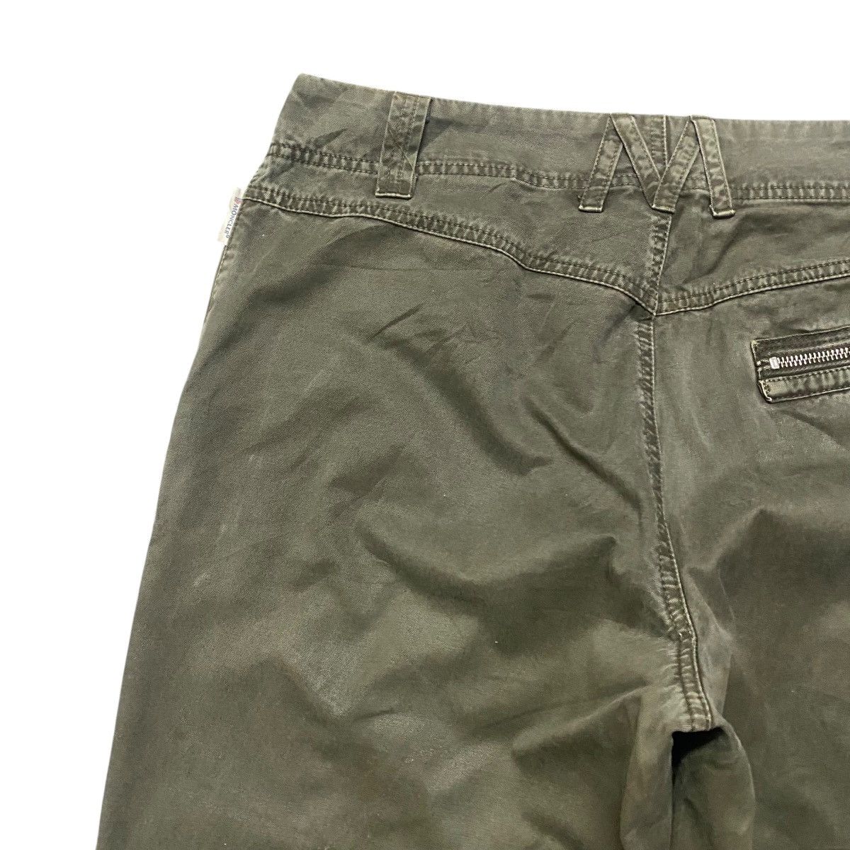 Moncler Vintage Moncler Khaki Trouser Pants Size US 33 - 12 Thumbnail