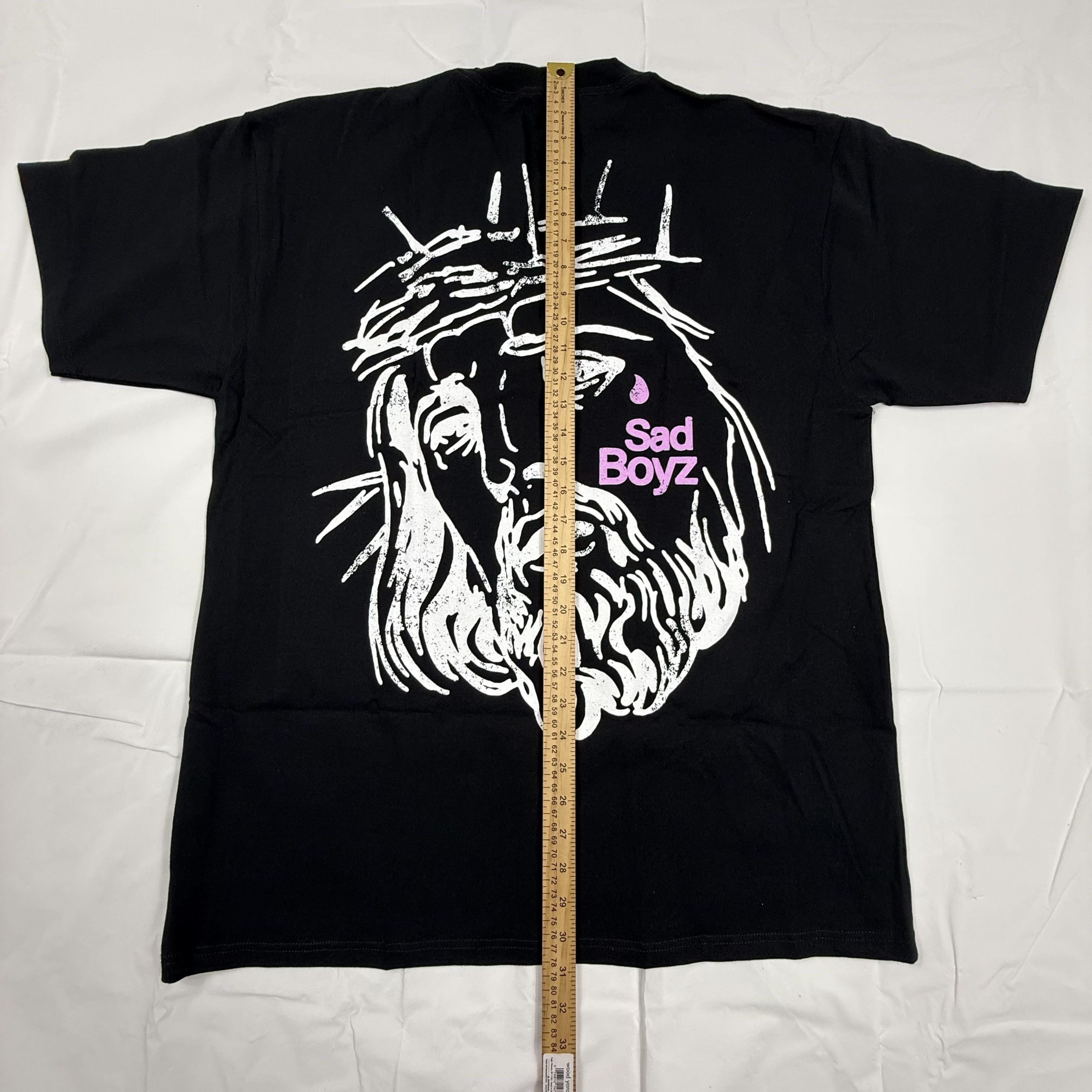 Sad Boys Sad Boyz Yung Lean Melancolia For Life Jesus T-Shirt Large Size US L / EU 52-54 / 3 - 5 Thumbnail